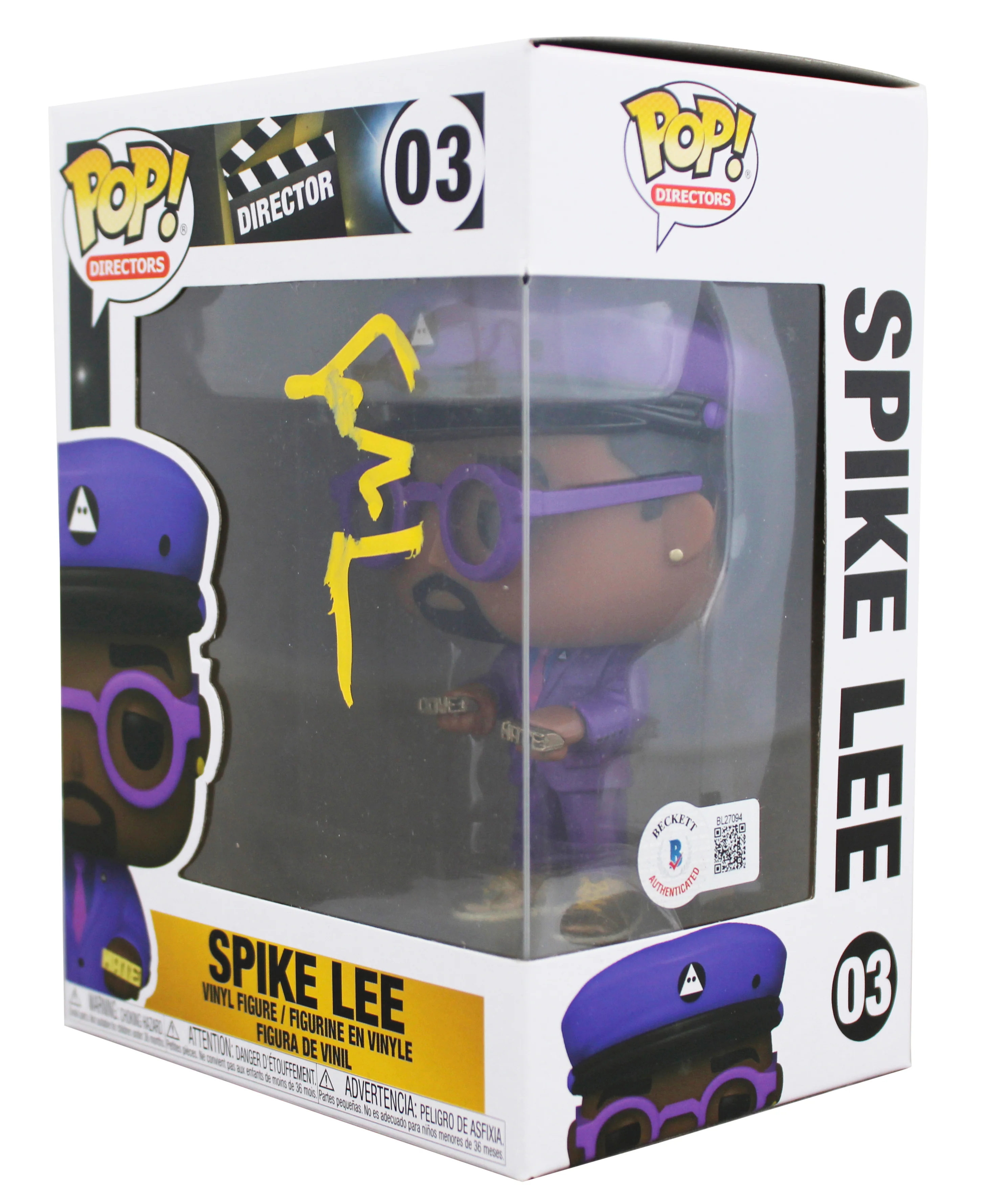 Spike Lee Authentic Signed Director #03 Funko Pop Vinyl Figure BAS #BL27094 - Image 3