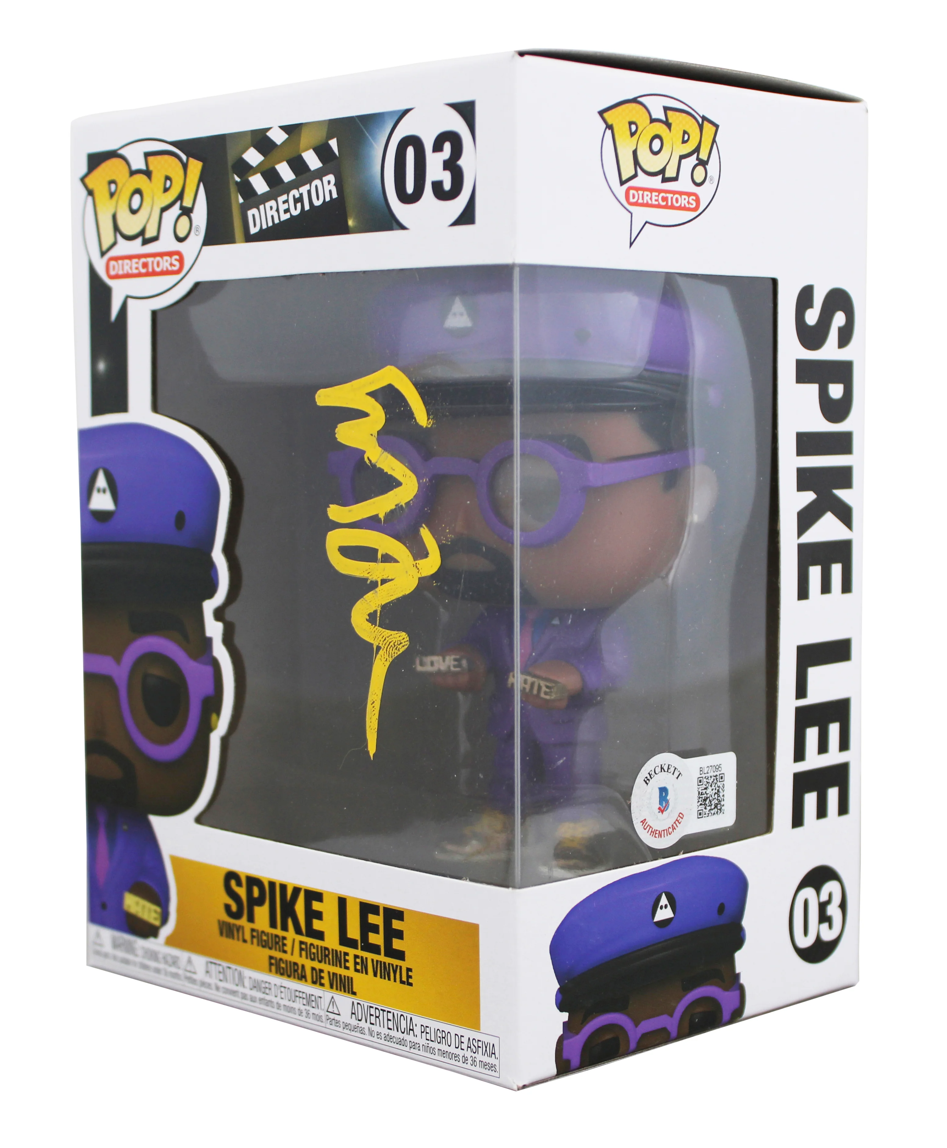Spike Lee Authentic Signed Director #03 Funko Pop Vinyl Figure BAS #BL27095 - Image 3