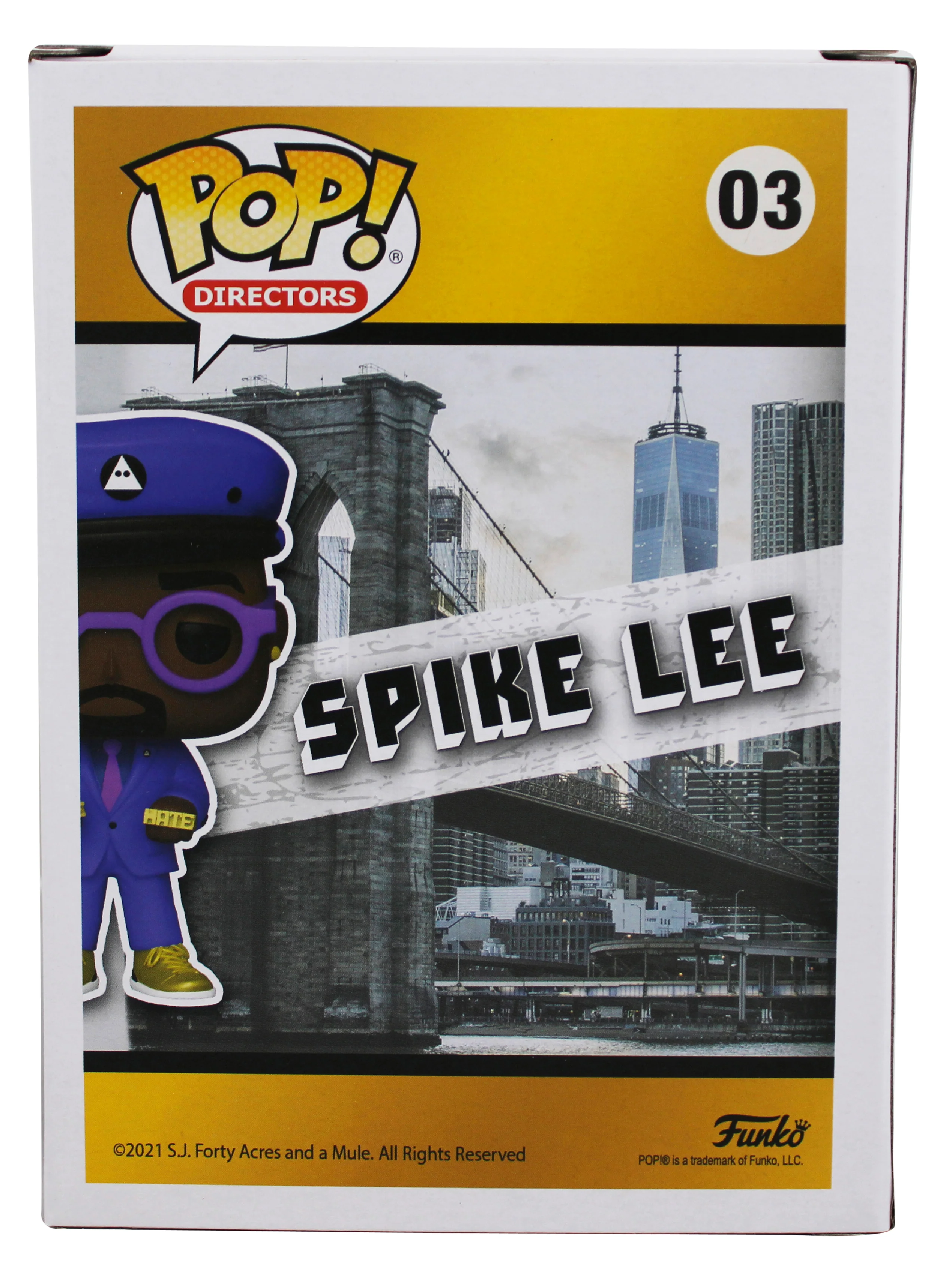 Spike Lee Authentic Signed Director #03 Funko Pop Vinyl Figure BAS #BL27095 - Image 5
