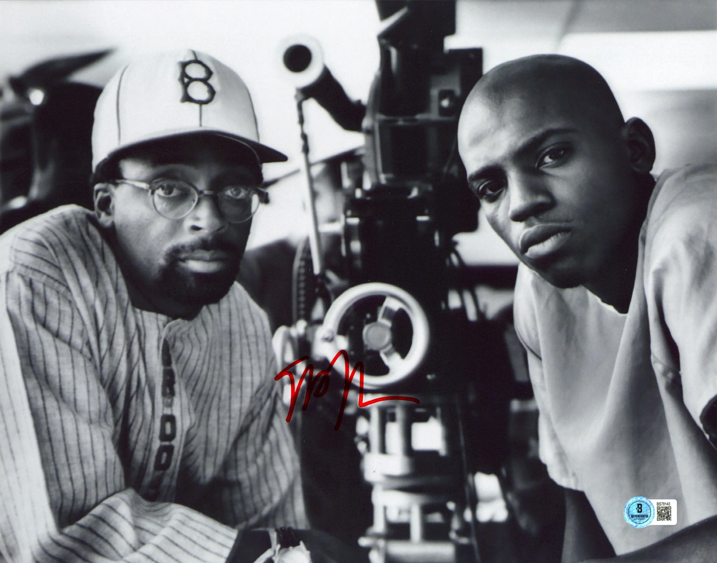 Spike Lee Clockers Authentic Signed 11x14 Horizontal Photo BAS #BS78143 - Image 2