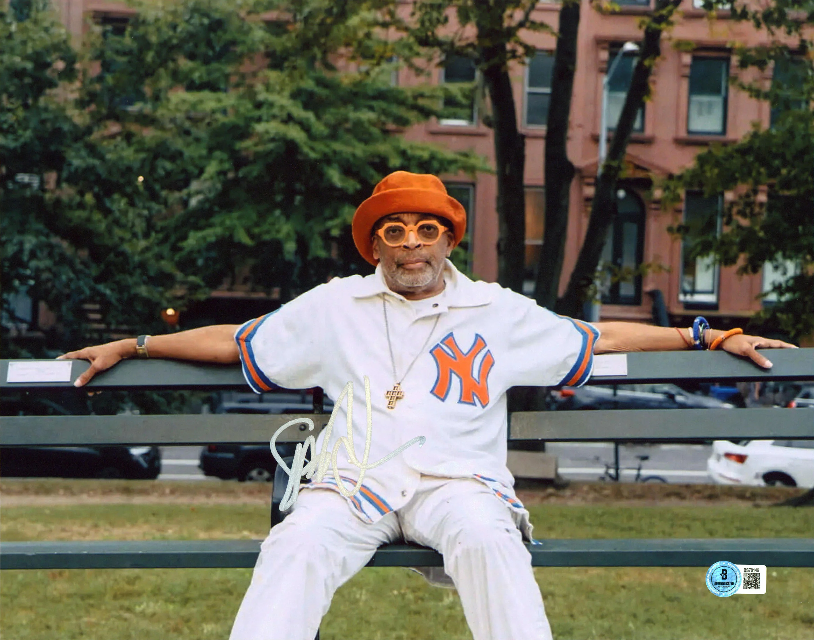 Spike Lee Do the Right Thing Authentic Signed 11x14 Horizontal Photo BAS BS78146 - Image 2