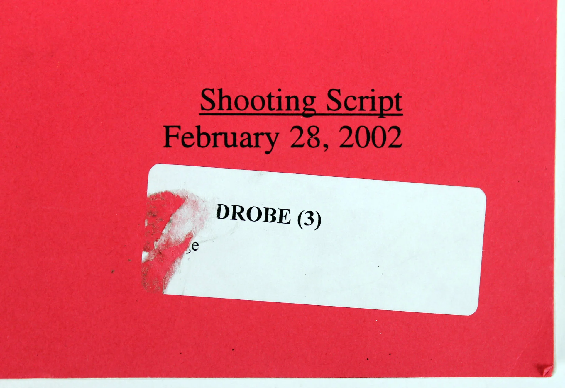Spin City February 28, 2002 "A Friend In Need" Episode Shooting Script Unsigned - Image 4