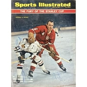 Stan Mikita Bill Gadsby Signed Sports Illustated Magazine Cover PSA - Image 4