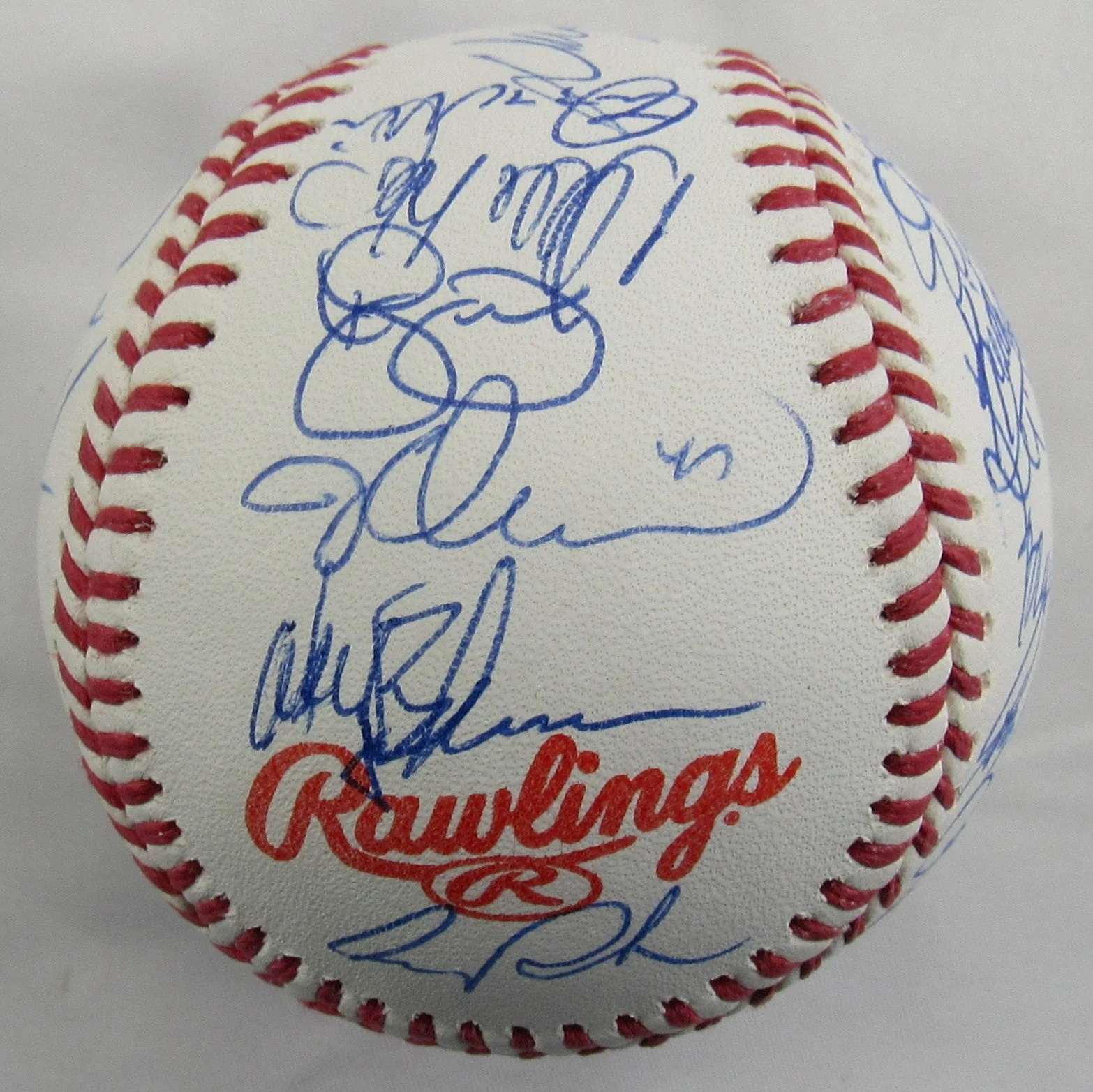 1986 World Series Champion New York Mets Signed Auto Rawlings 1986 World Series Baseball JSA ZZ10212 - Image 4
