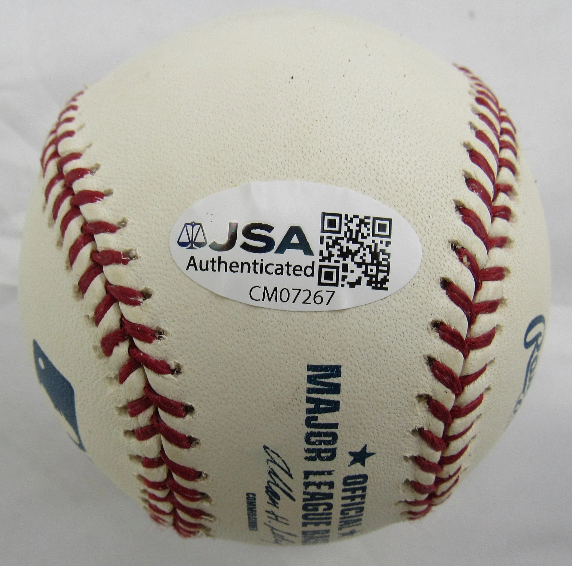 Don Larsen Signed Auto Rawlings Baseball JSA CM07267 - Image 5