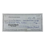 Stan Musial St. Louis Cardinals Signed Bank Check #1438 BAS - Image 4