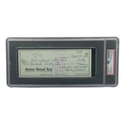 Stan Musial St. Louis Cardinals Signed Bank Check PSA/DNA 85025567 - Image 3