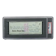 Stan Musial St. Louis Cardinals Signed Bank Check PSA/DNA 85025602 - Image 3