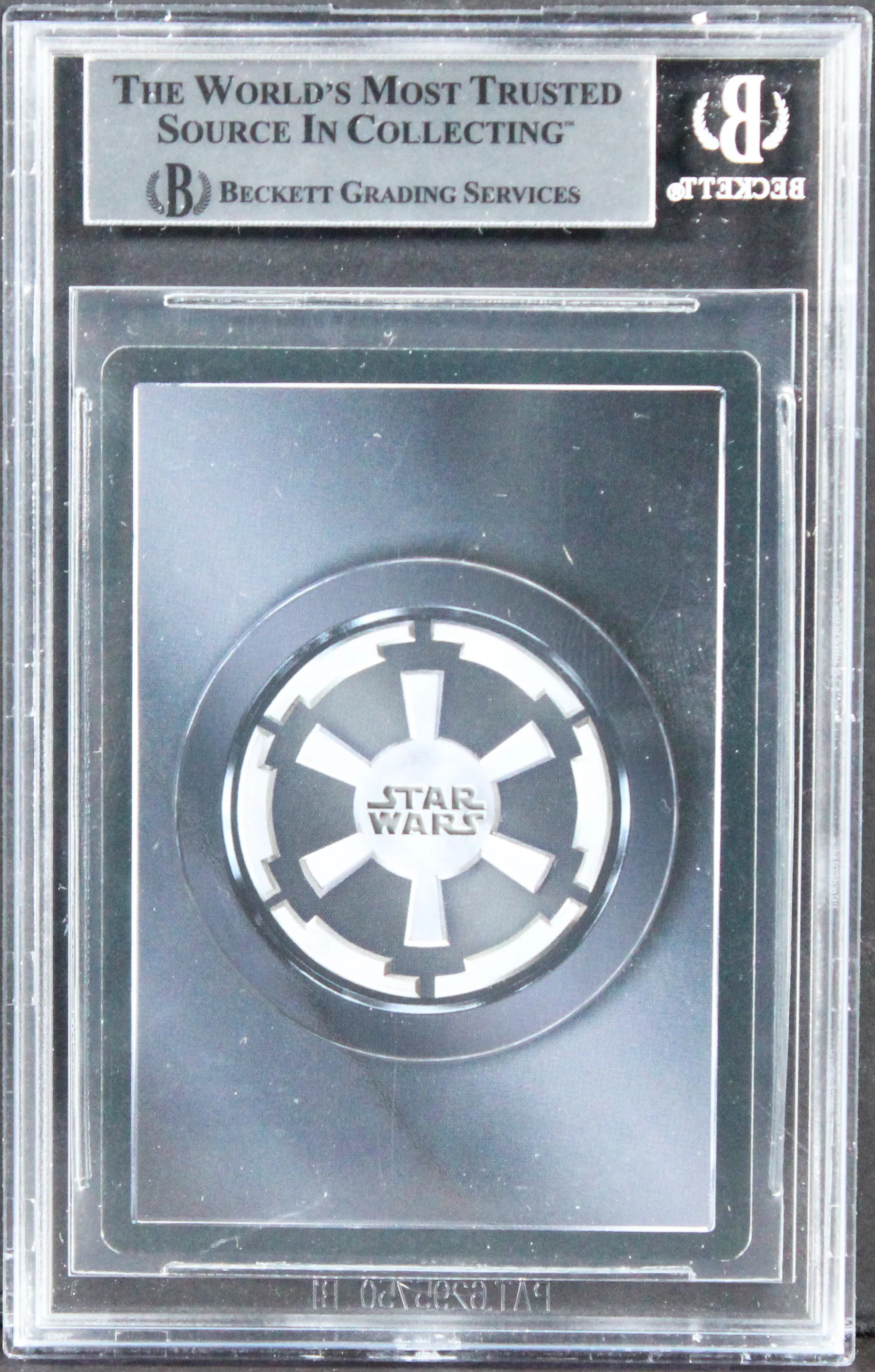 Star Wars (2) Baker & Freeborn Signed 1996 SW A New Hope #1 Card BAS Slabbed - Image 3