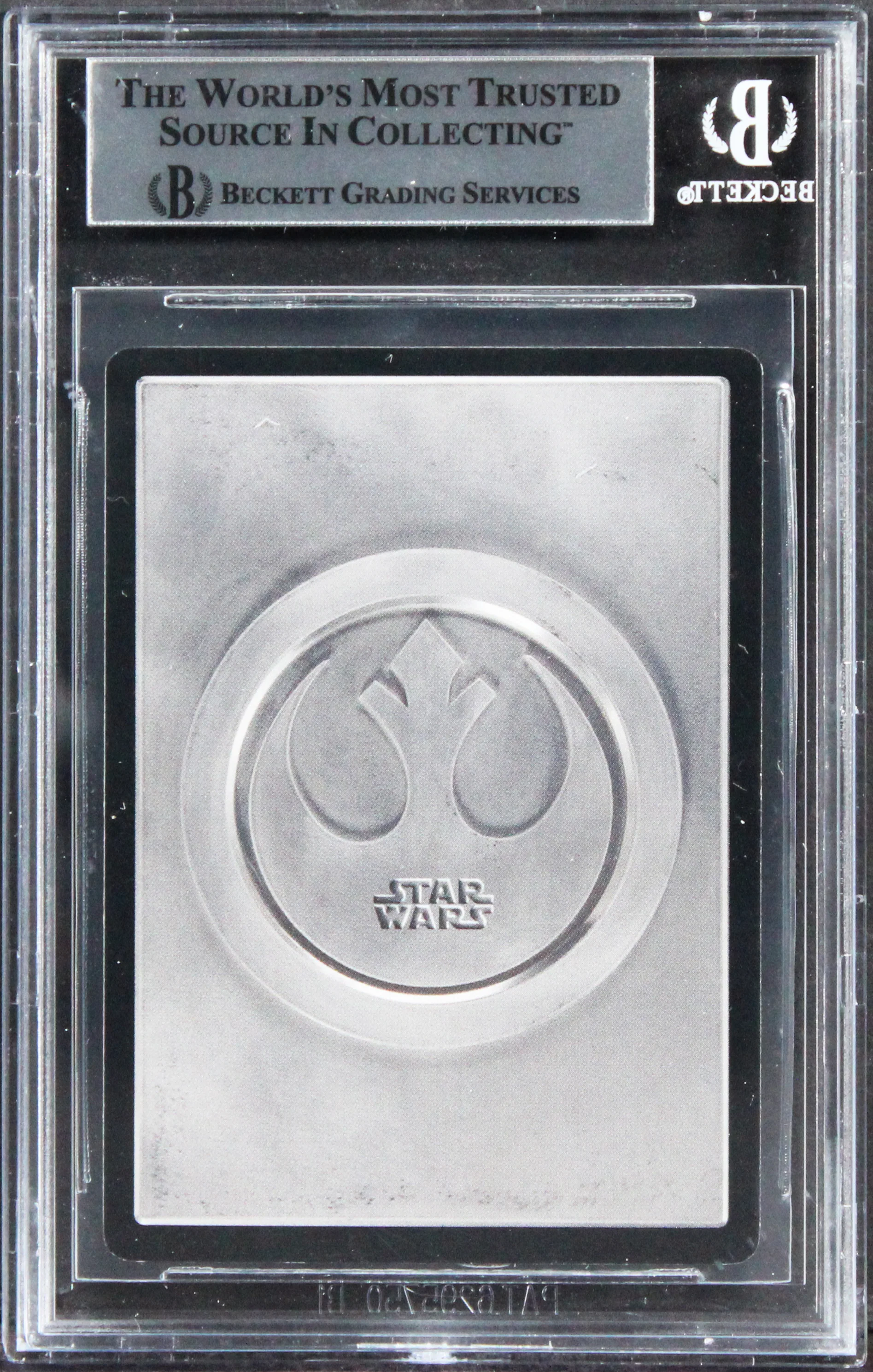 Star Wars (3) Huston, Owyeung & Bailey 1997 SW Cloud City #92 Card BAS Slabbed - Image 3