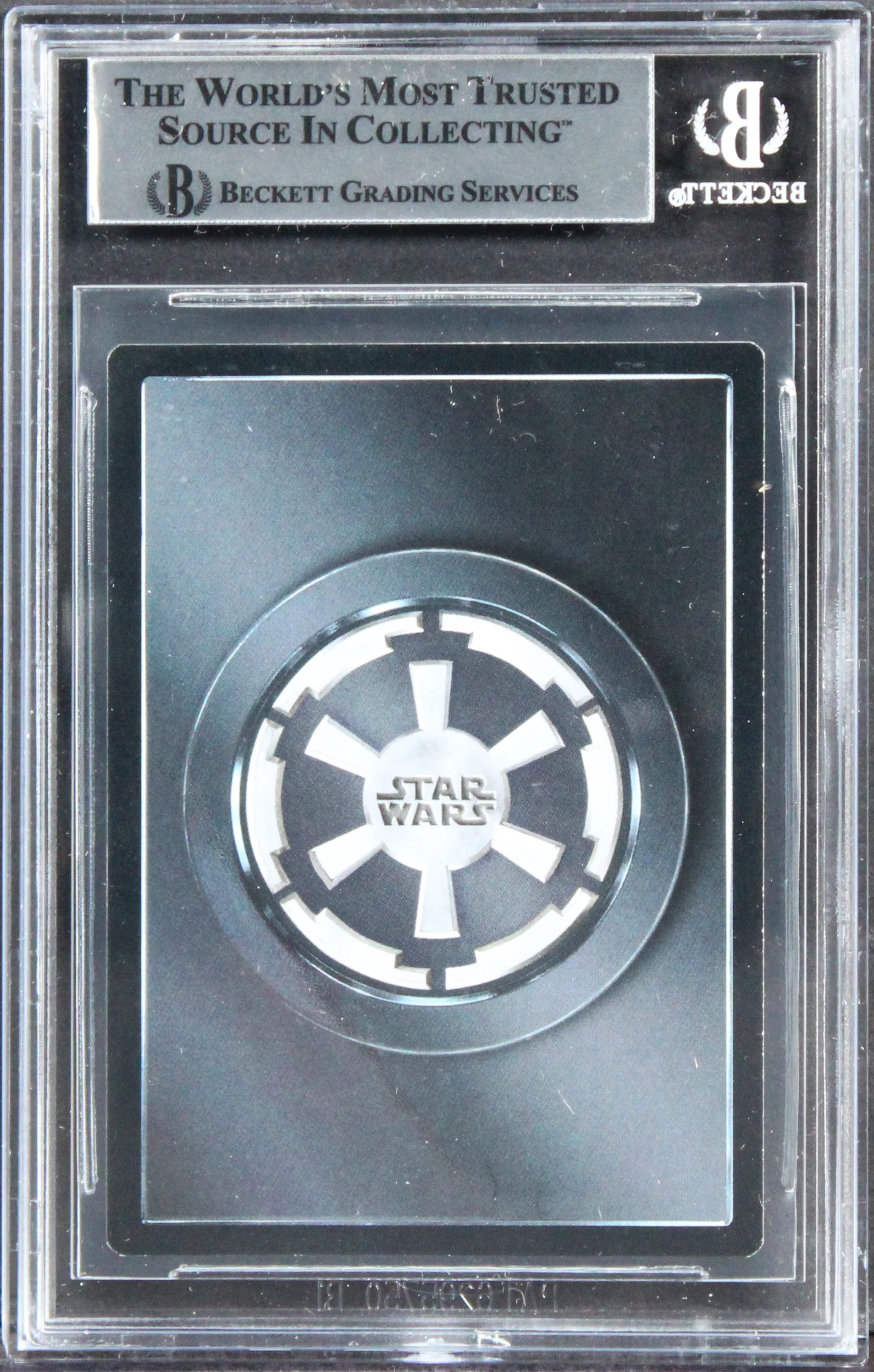 Star Wars (3) Huston, Owyeung & Bailey Signed 1999 SW Endor #28 Card BAS Slabbed - Image 3