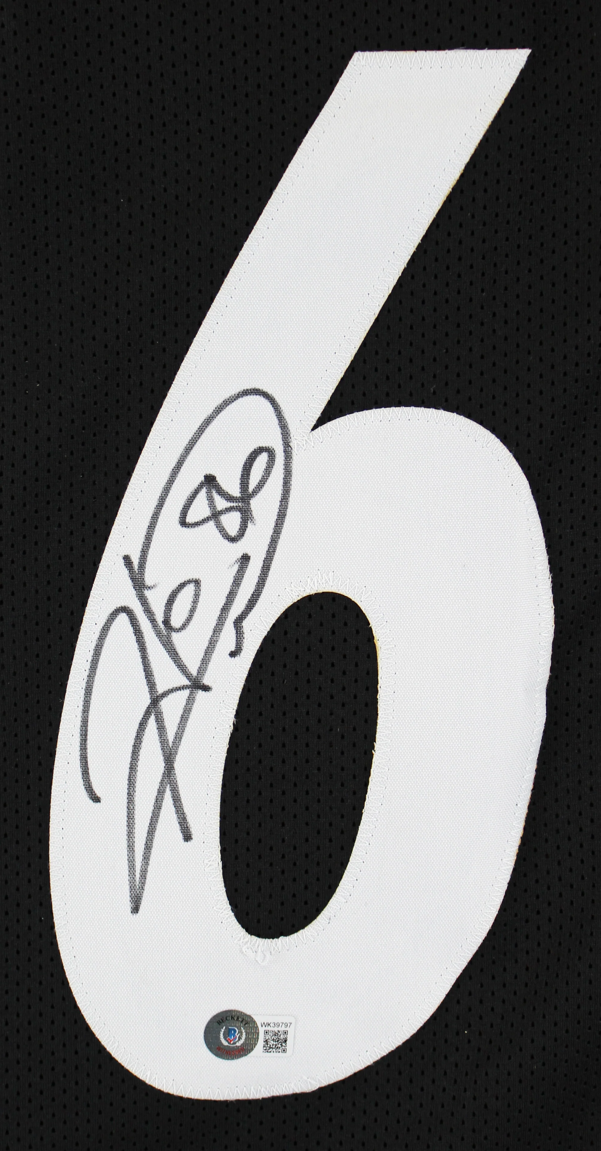 Steelers Hines Ward Authentic Signed Black Framed Jersey BAS Witnessed - Image 3