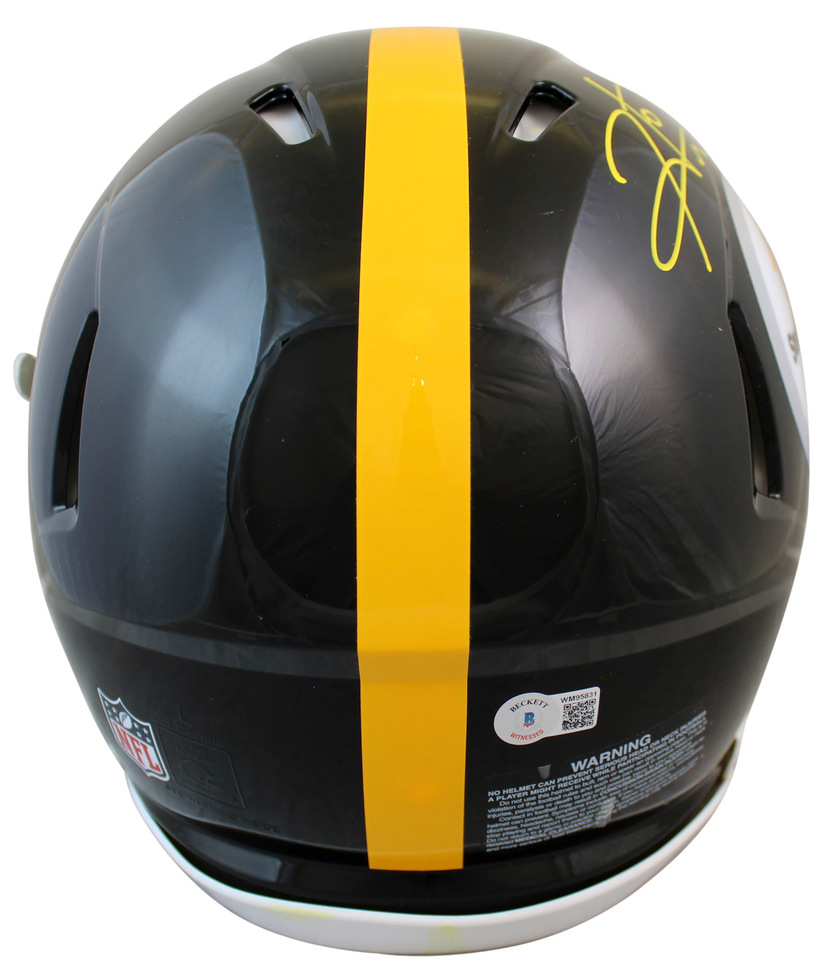 Steelers Hines Ward "SB XL MVP" Signed Full Size Speed Proline Helmet BAS Wit - Image 3