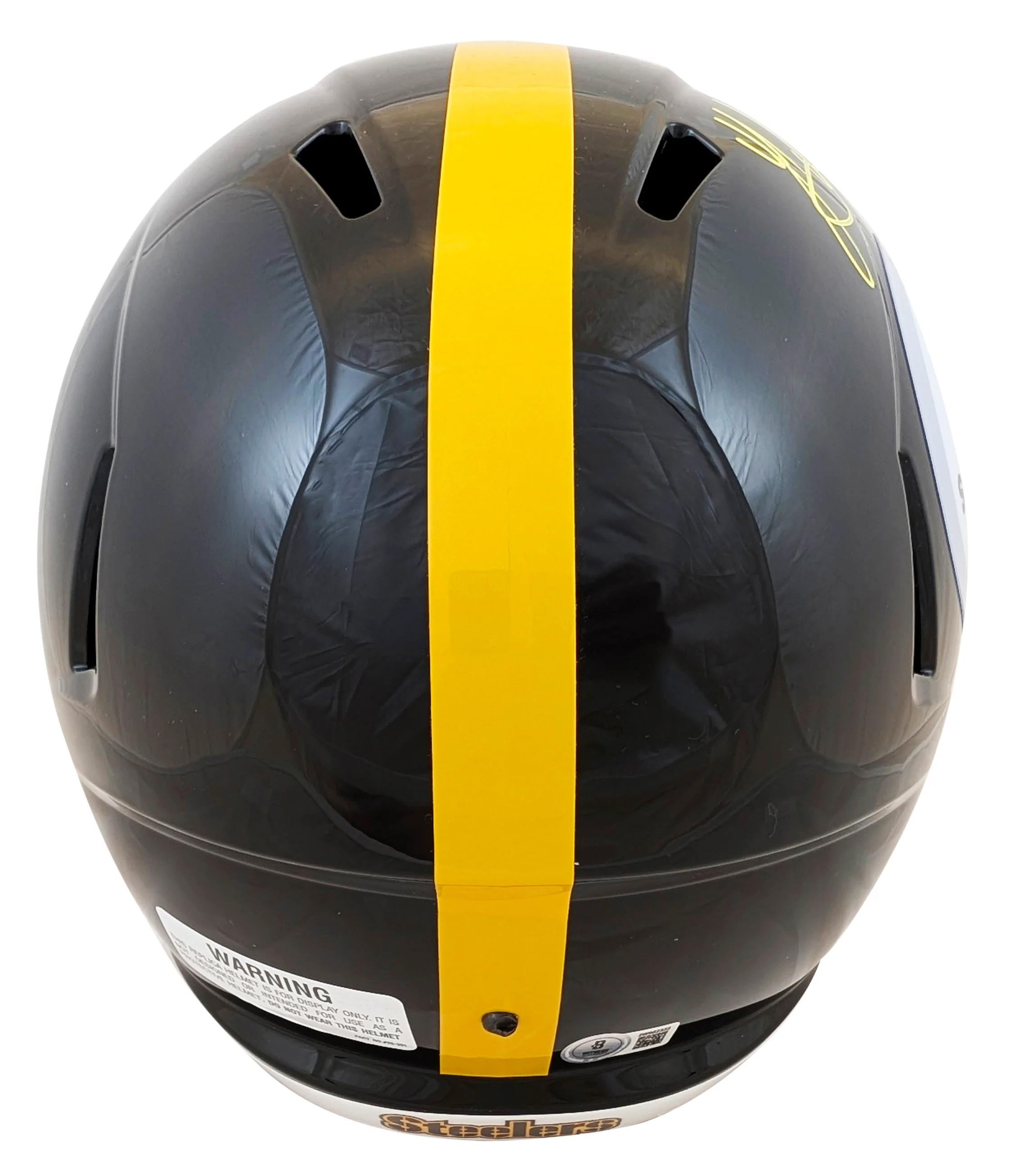 Steelers Jack Sawyer Signed Full Size Speed Rep Helmet W/ Case BAS Witnessed - Image 4
