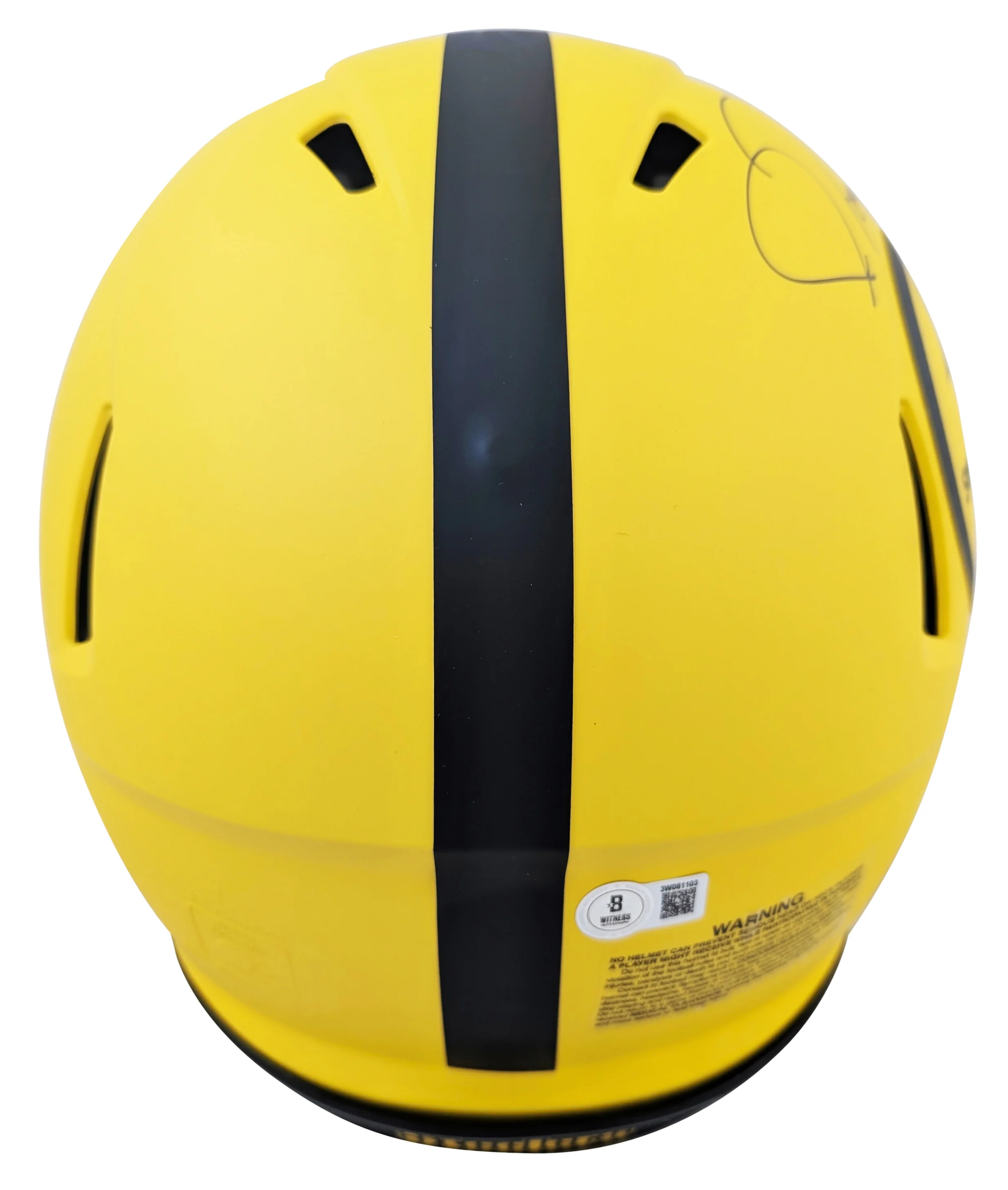 Steelers Jerome Bettis "HOF 15" Signed Rave F/S Speed Proline Helmet W/ Case BAS - Image 4