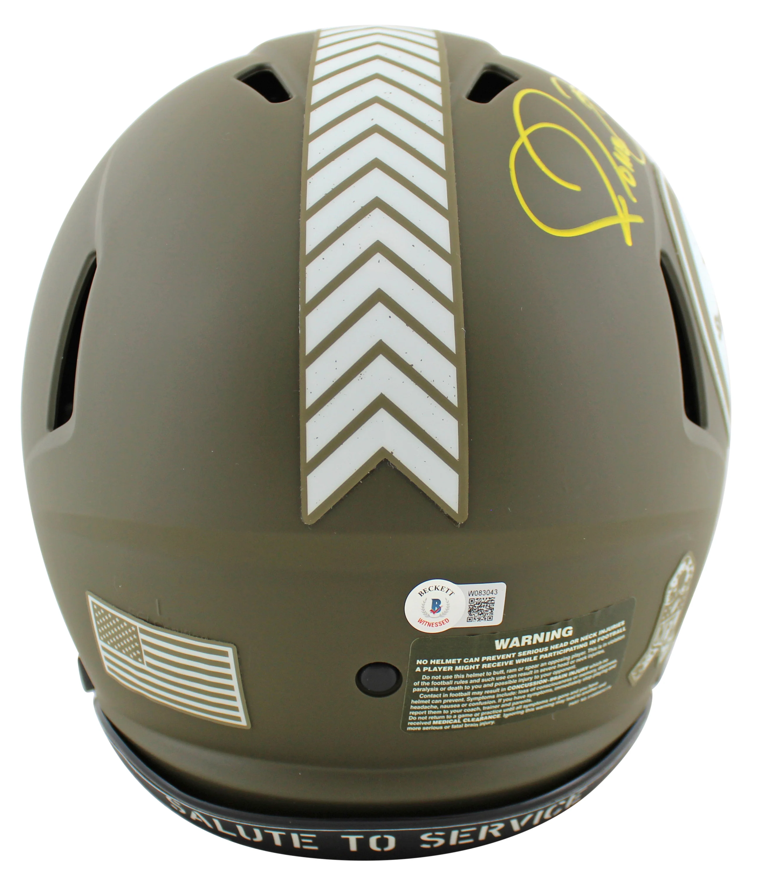 Steelers Jerome Bettis Signed STS Full Size Speed Proline Helmet W/ Case BAS Wit - Image 4