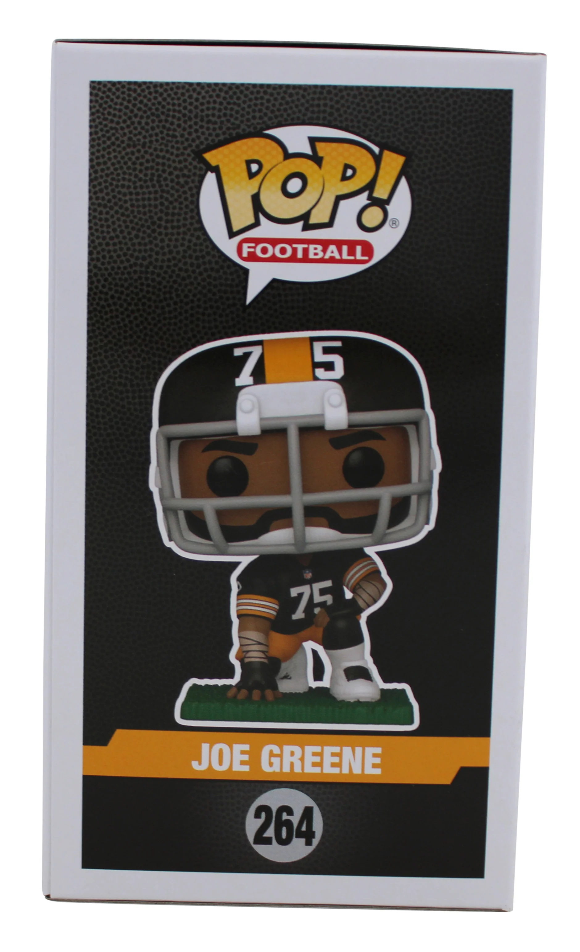 Steelers Joe Greene "HOF 87" Signed #264 Funko Pop Vinyl Figure BAS Witnessed - Image 6