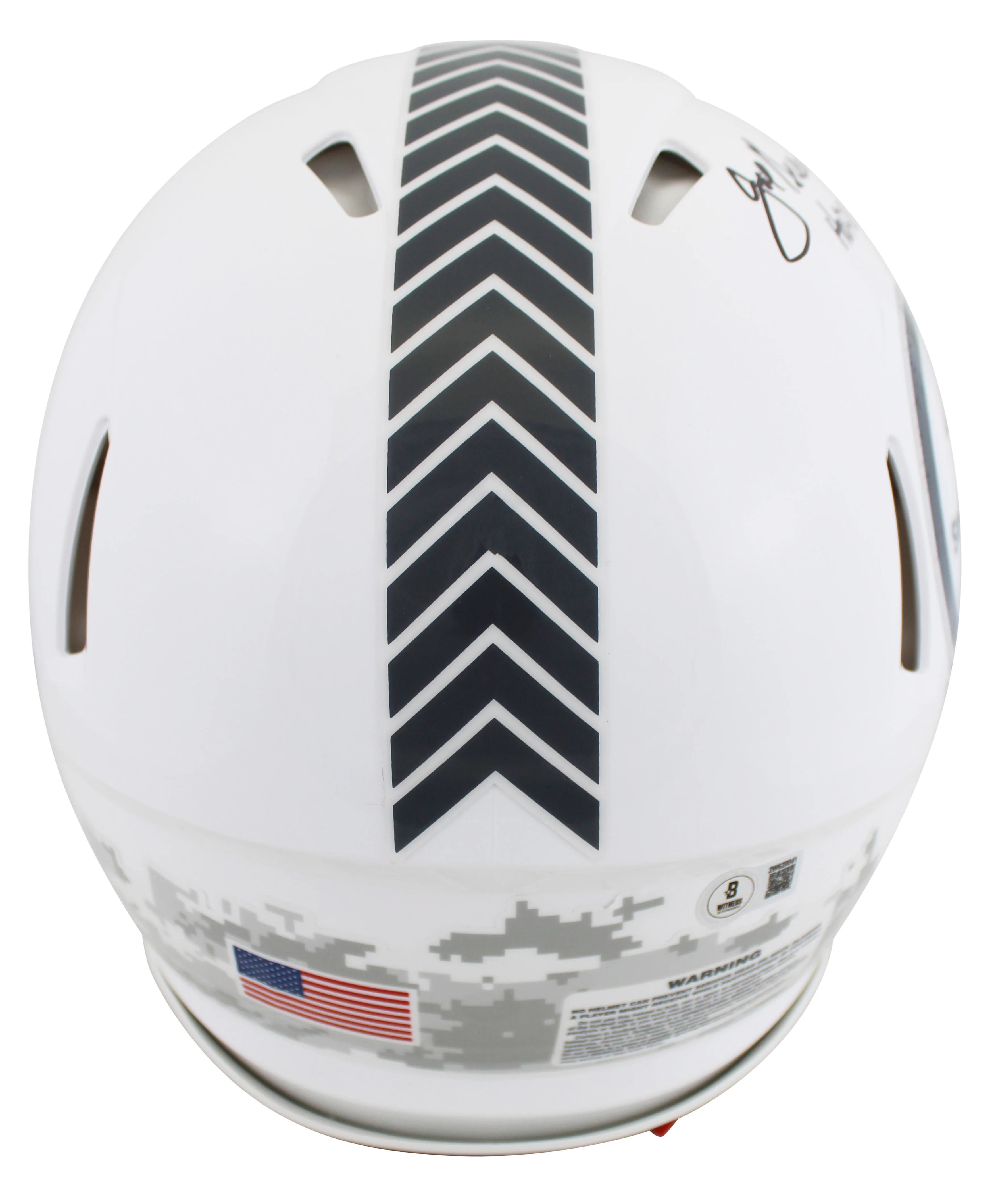 Steelers Joe Greene "HOF 87" Signed STS III Full Size Speed Proline Helmet BAS W - Image 3