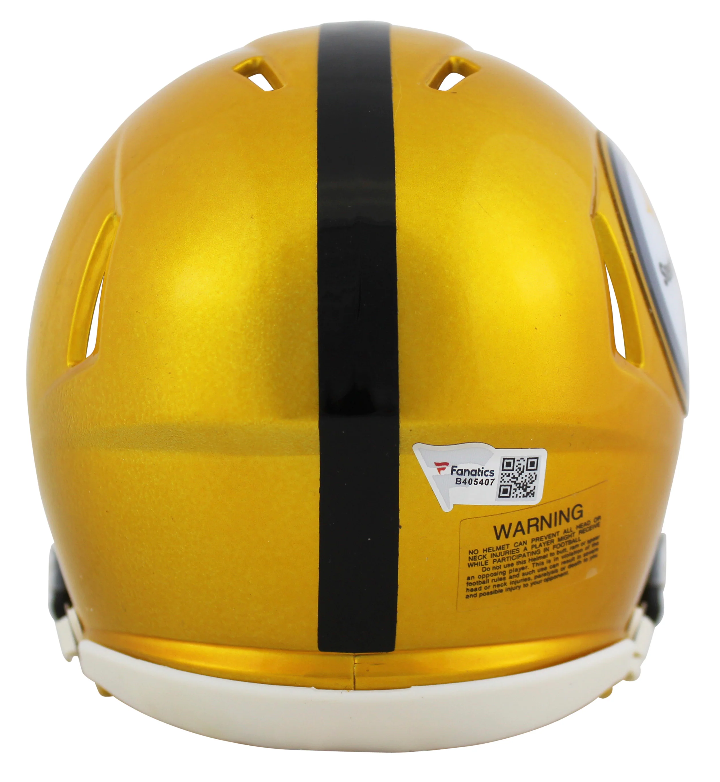 Steelers Najee Harris Authentic Signed Flash Speed Mini Helmet Fanatics COA - Image 3