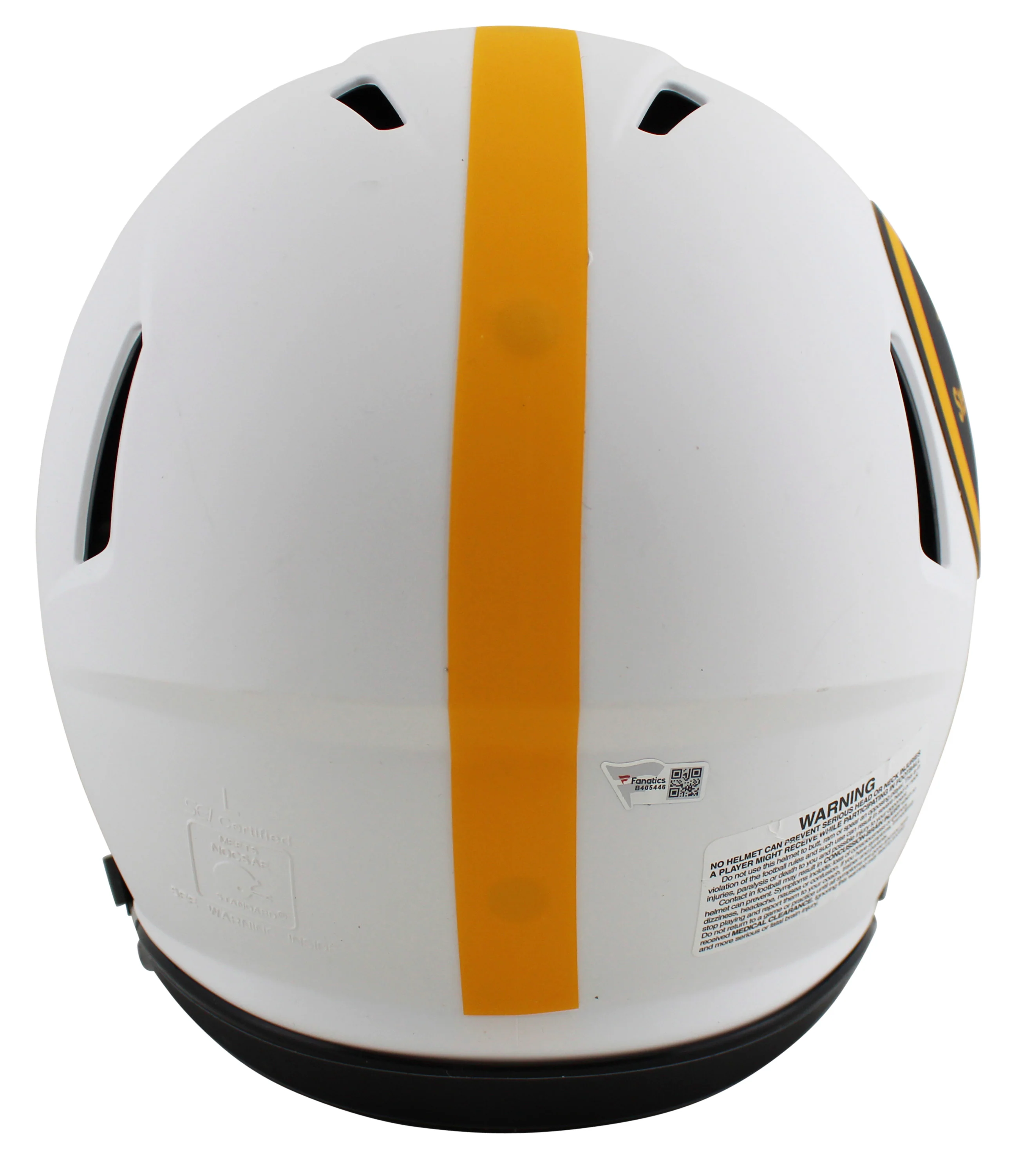 Steelers Najee Harris Signed Lunar Full Size Speed Proline Helmet Fan COA - Image 3