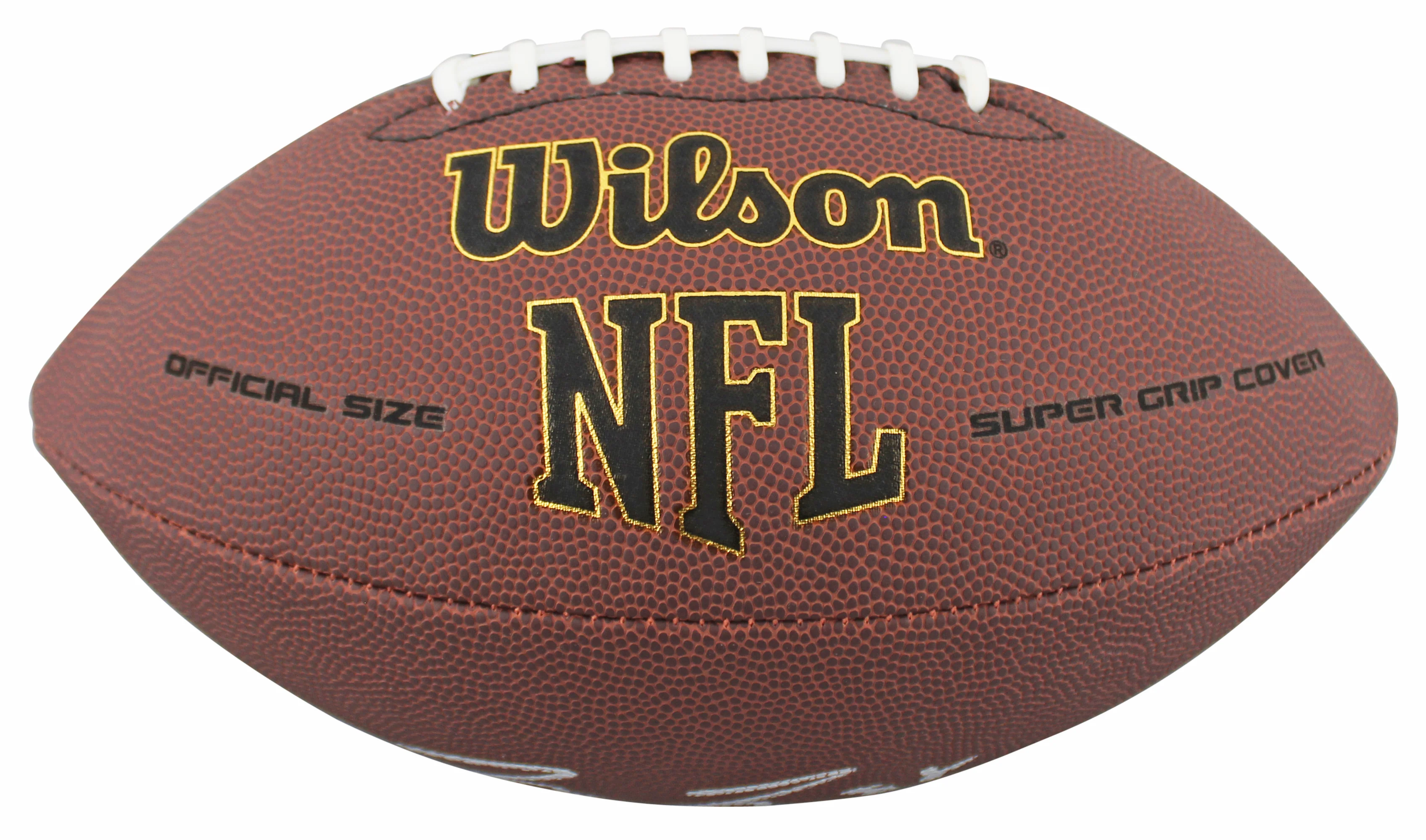 Steelers Pat Freiermuth Signed Wilson Super Grip Football W/ Case BAS Witnessed - Image 5