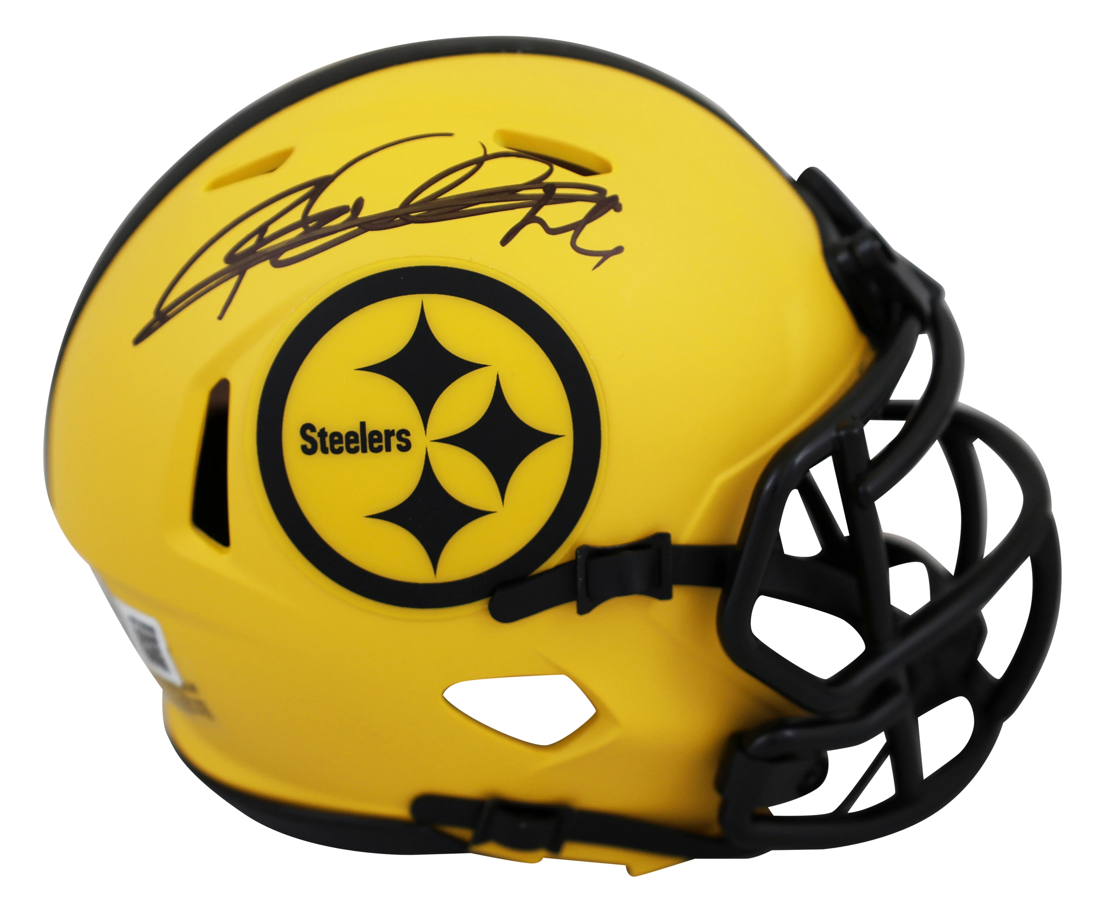 Steelers Rod Woodson Authentic Signed Rave Speed Mini Helmet BAS Witnessed - Image 2