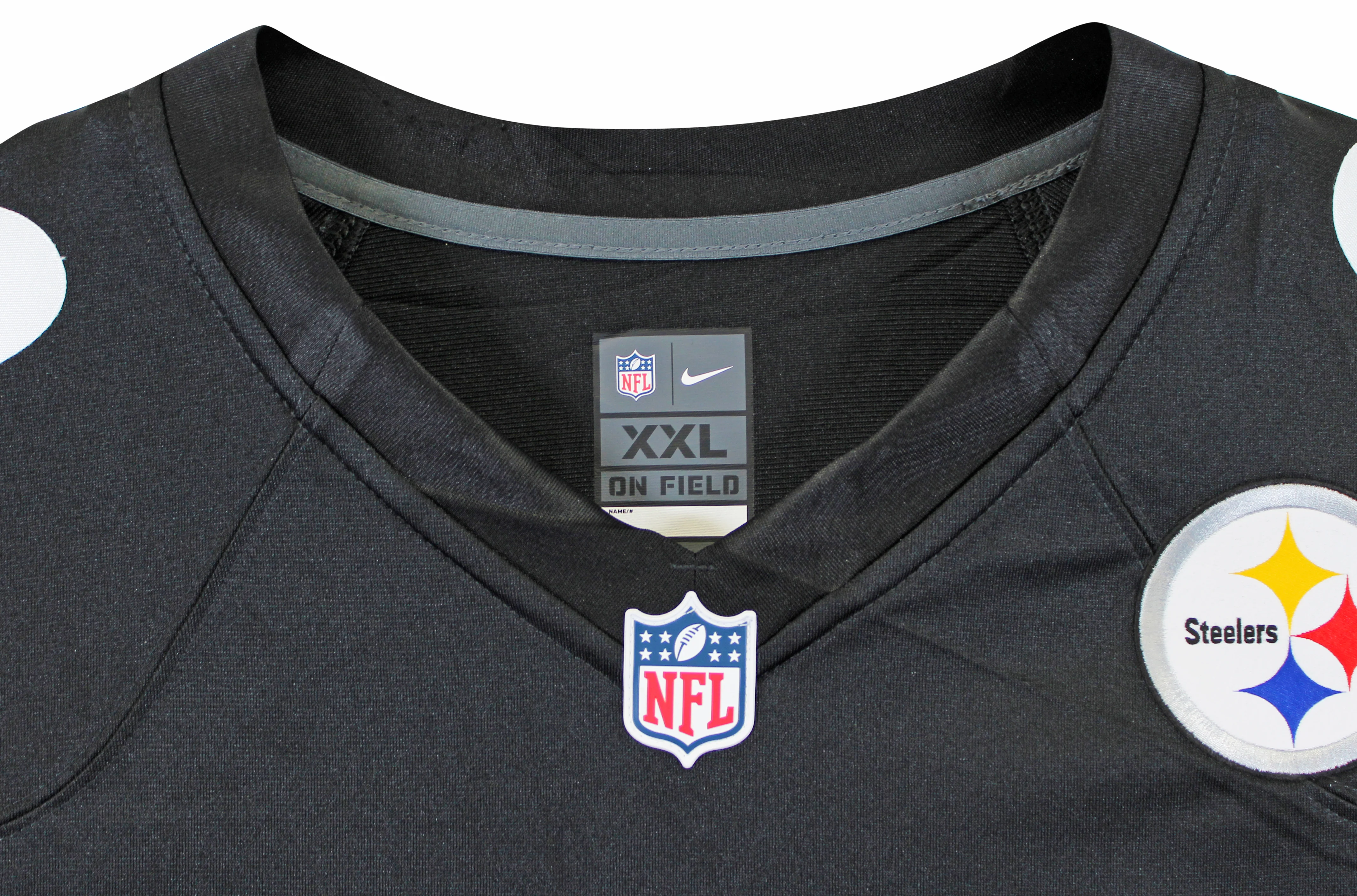 Steelers T.J. Watt Signed Black Nike Limited Jersey w/ Silver Sig BAS Witnessed - Image 5