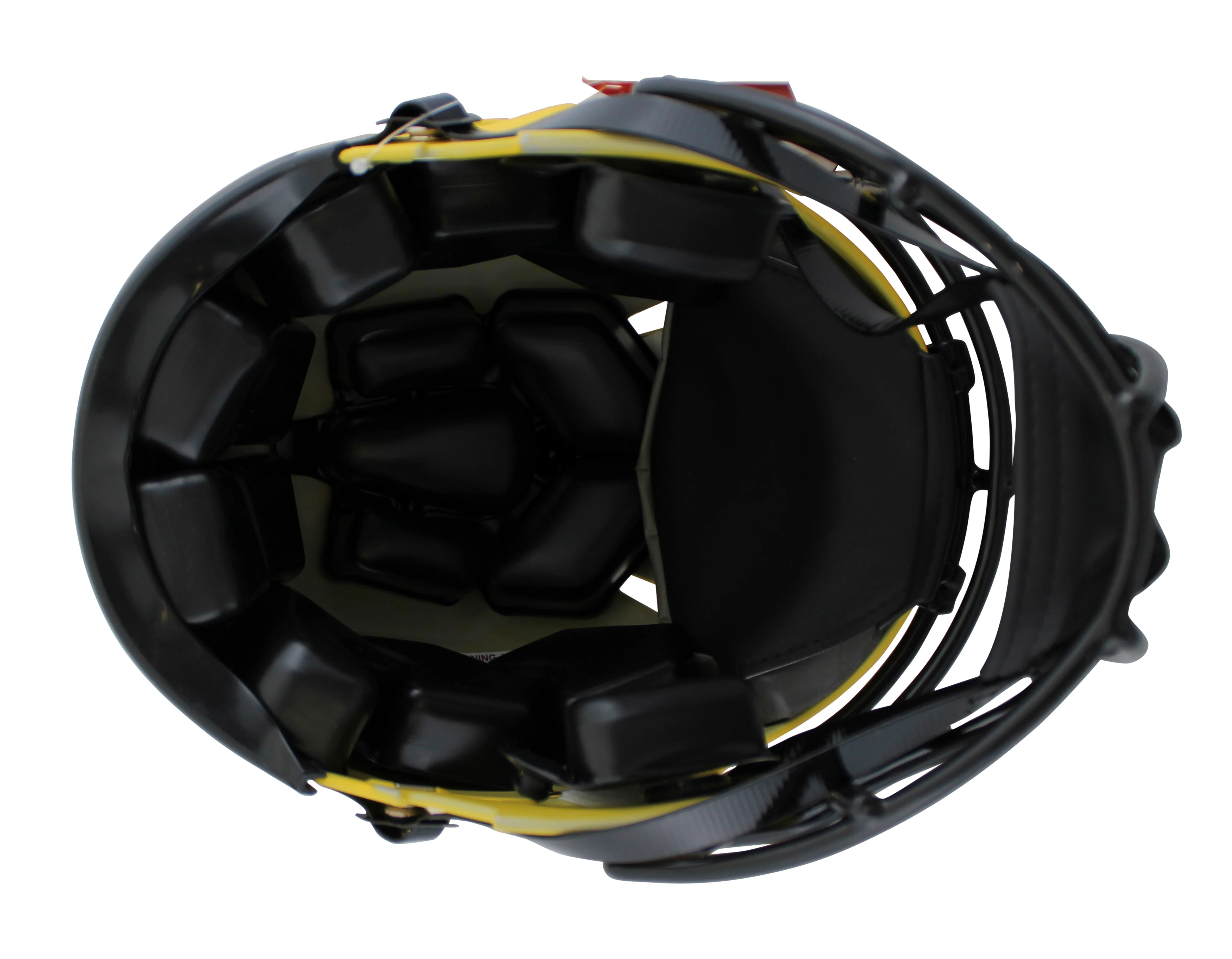 Steelers T.J. Watt Signed Rave Full Size Speed Proline Helmet W/ Case BAS Wit - Image 5
