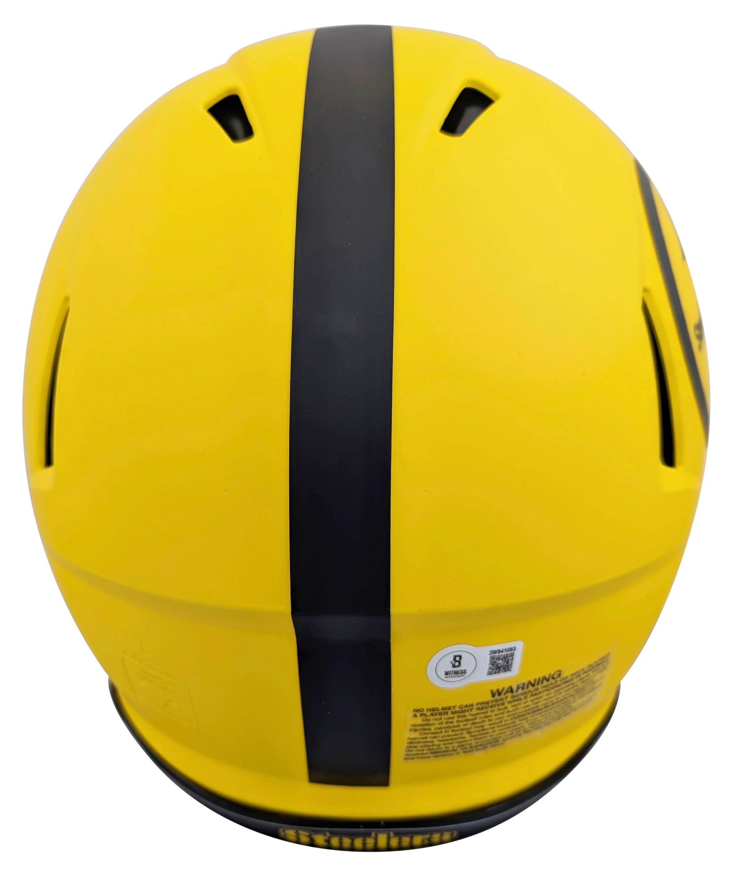 Steelers Troy Polamalu Signed Rave Full Size Speed Proline Helmet BAS Witnessed - Image 3