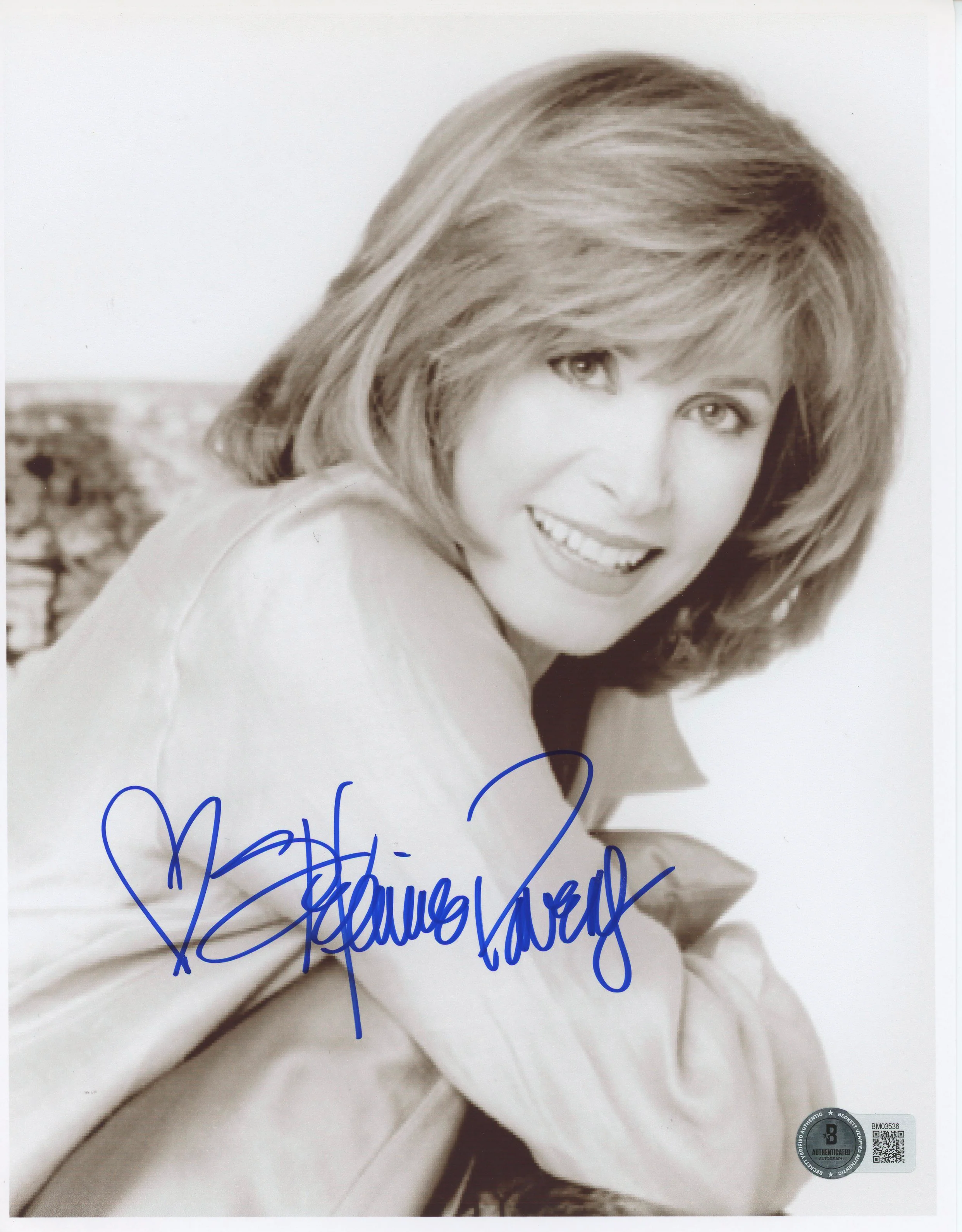 Stefanie Powers McLintock! Authentic Signed 8.5x11 Photo BAS #BM03536 - Image 2