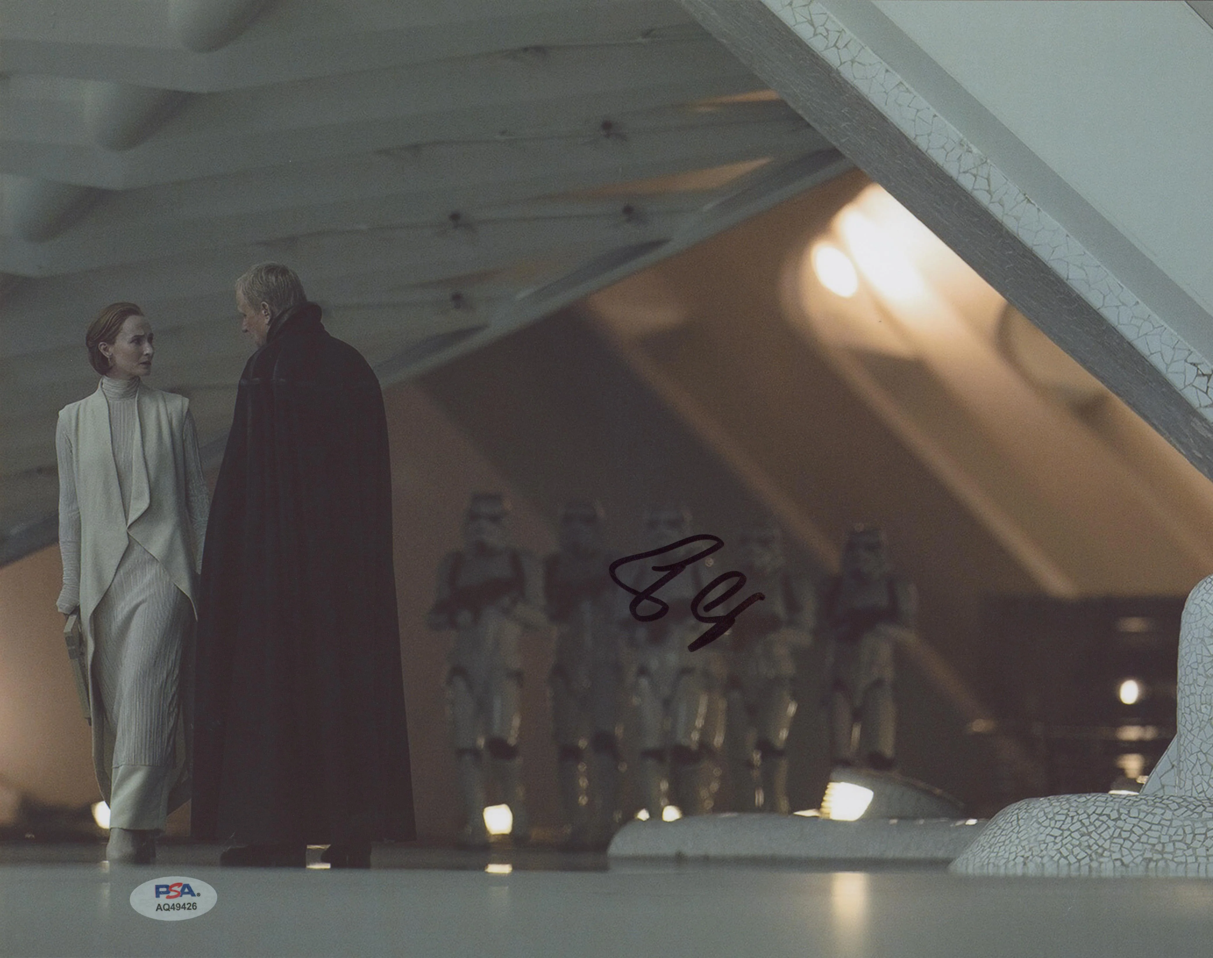 Stellan Skarsgard Star Wars Andor Authentic Signed 11x14 Photo PSA/DNA #AQ49426 - Image 2