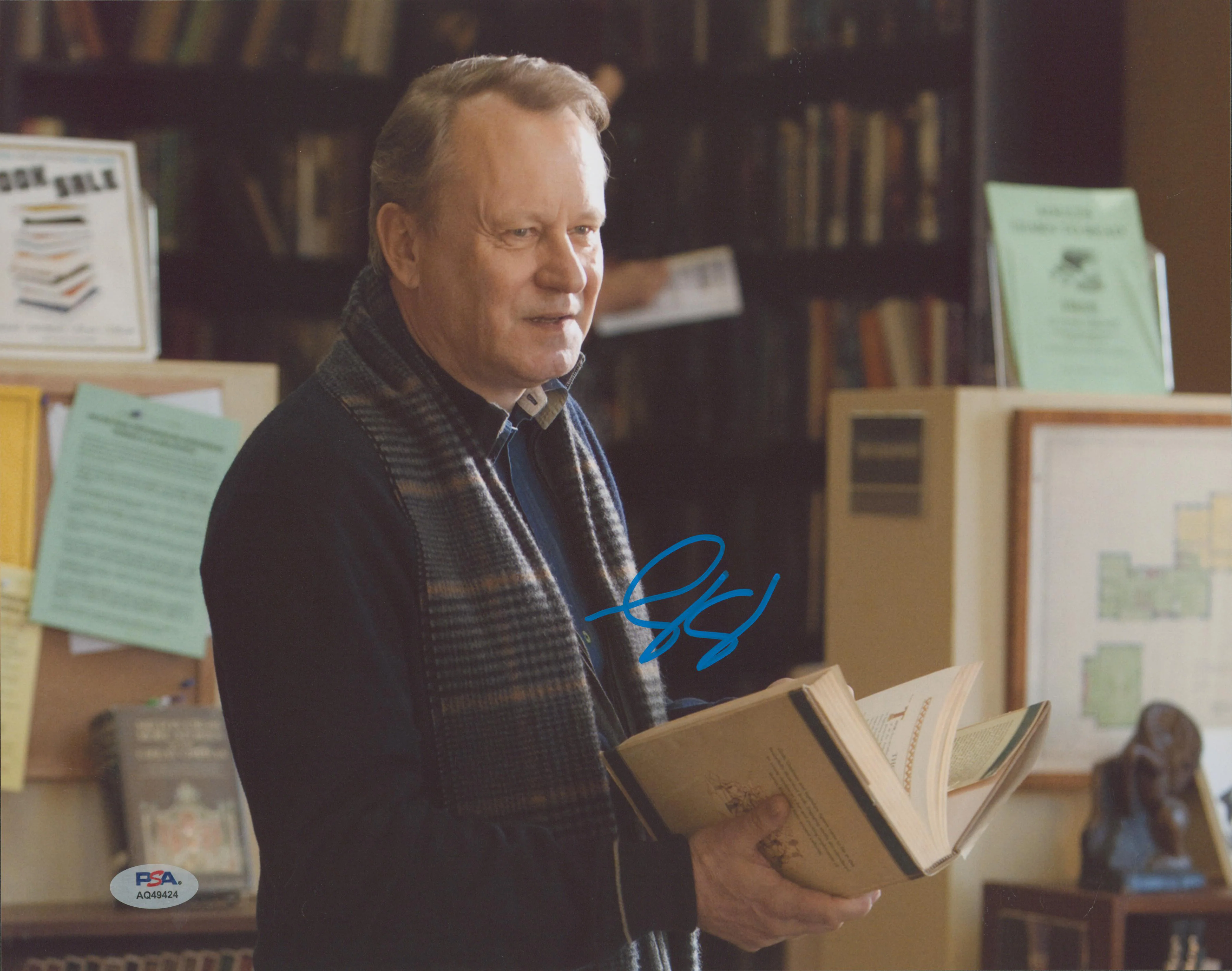 Stellan Skarsgard Thor Authentic Signed 11x14 Horizontal Photo PSA/DNA #AQ49424 - Image 2