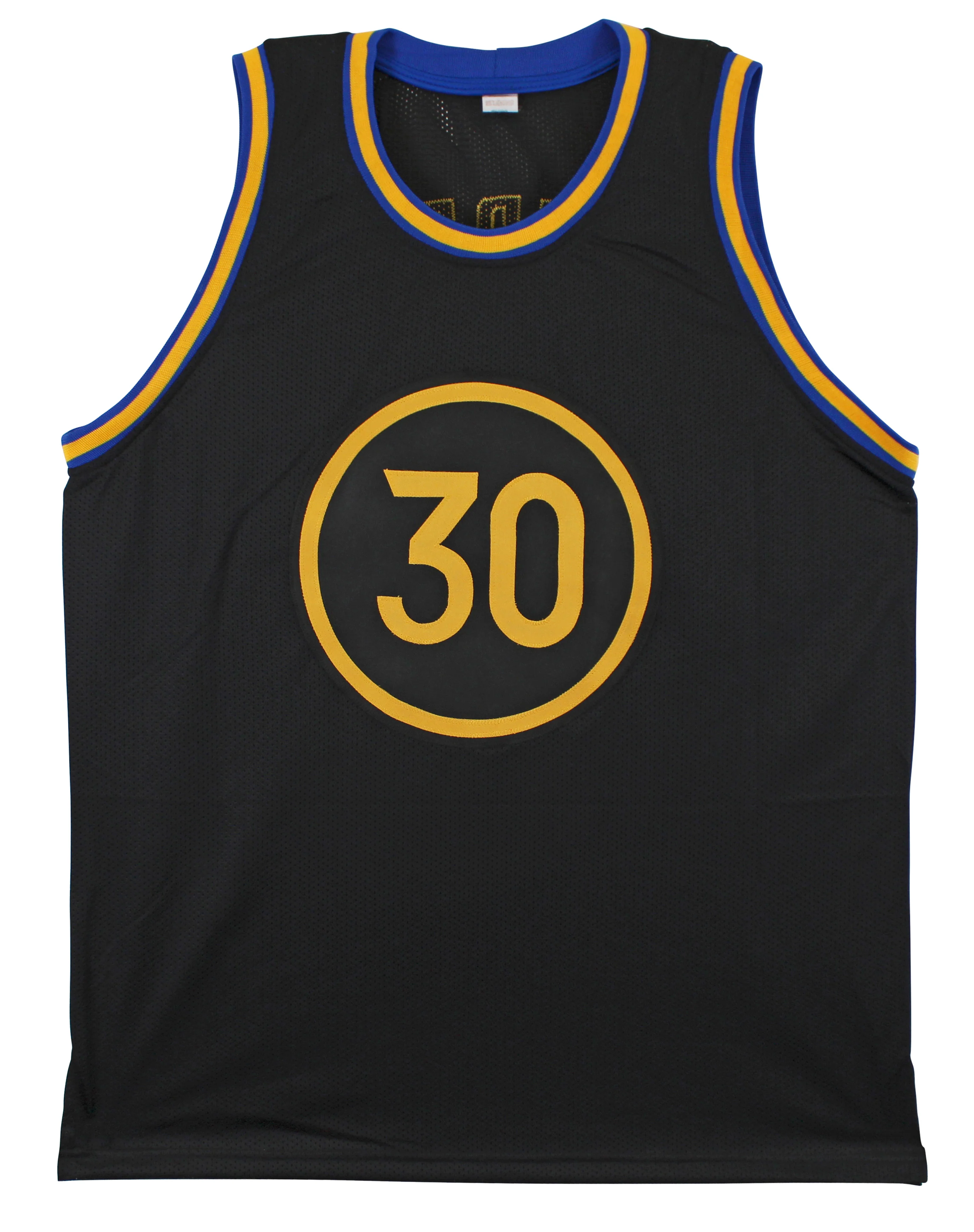 Stephen Curry Authentic Signed Black Pro Style Jersey Autographed JSA - Image 4