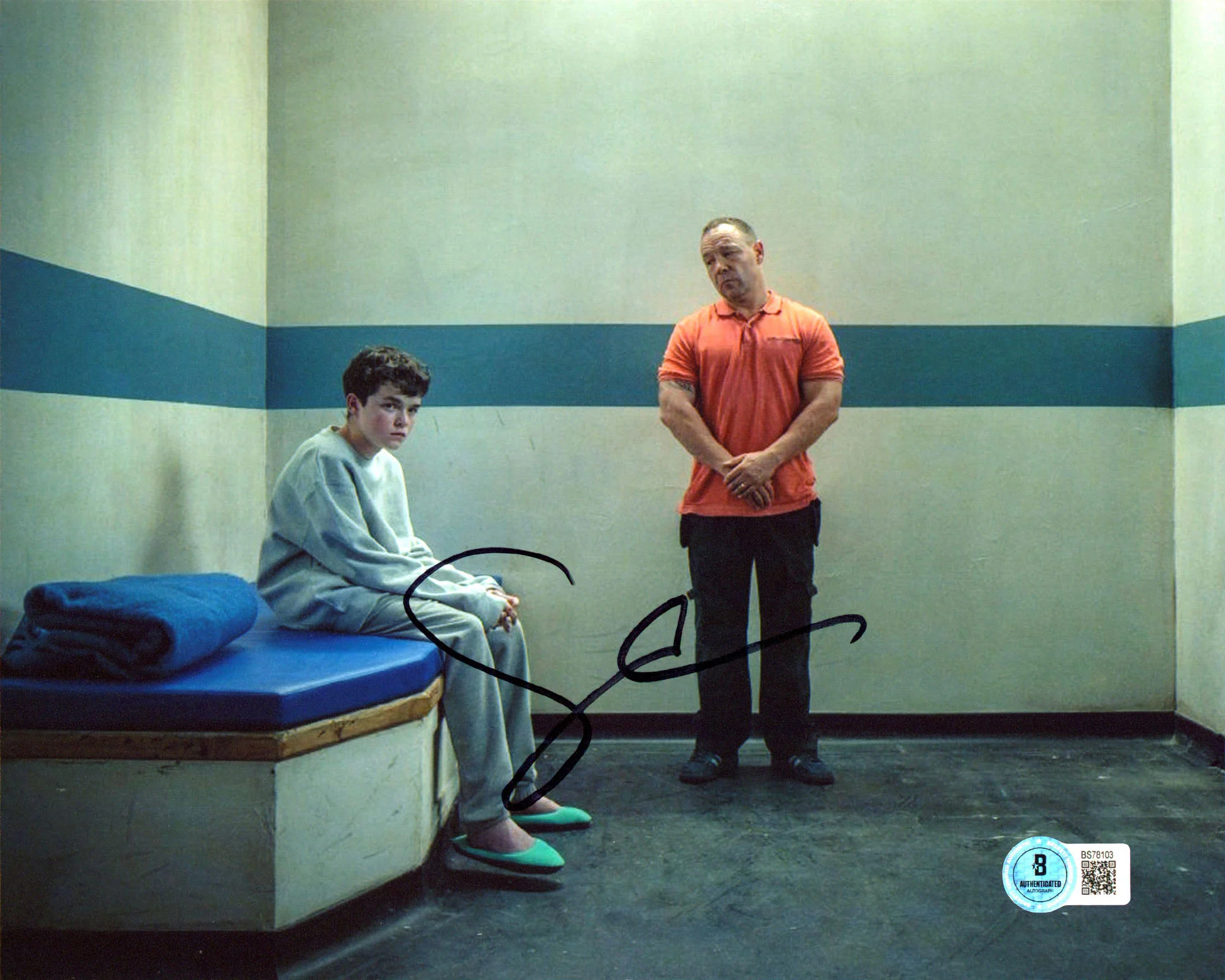 Stephen Graham Adolescence Authentic Signed 8x10 Horizontal Photo BAS #BS78103 - Image 2