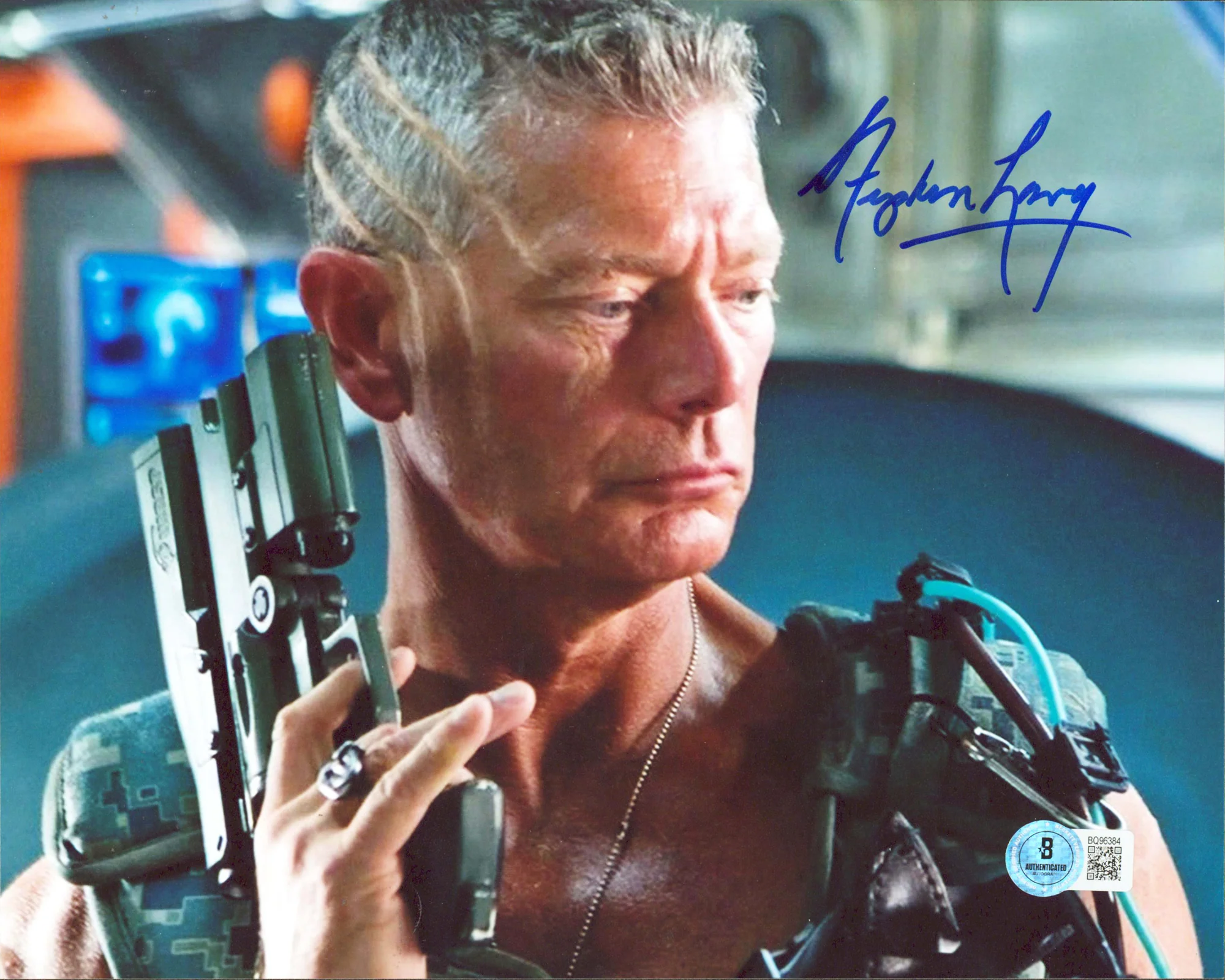 Stephen Lang Avatar Authentic Signed 8x10 Horizontal Photo BAS #BQ96384 - Image 2