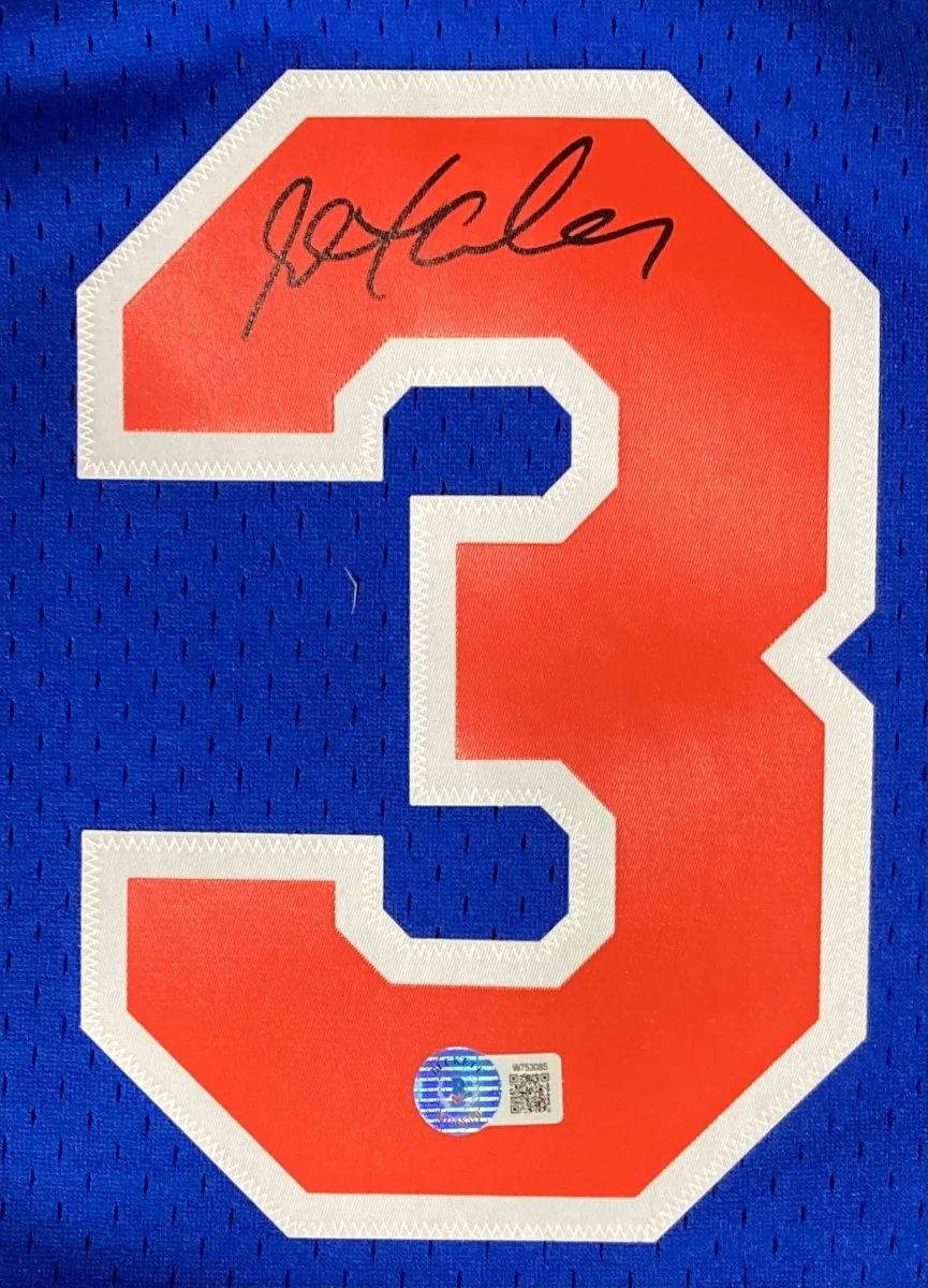Stephon Marbury Signed New York Knicks 2005/06 M&N HWC Swingman Jersey BAS ITP - Image 2