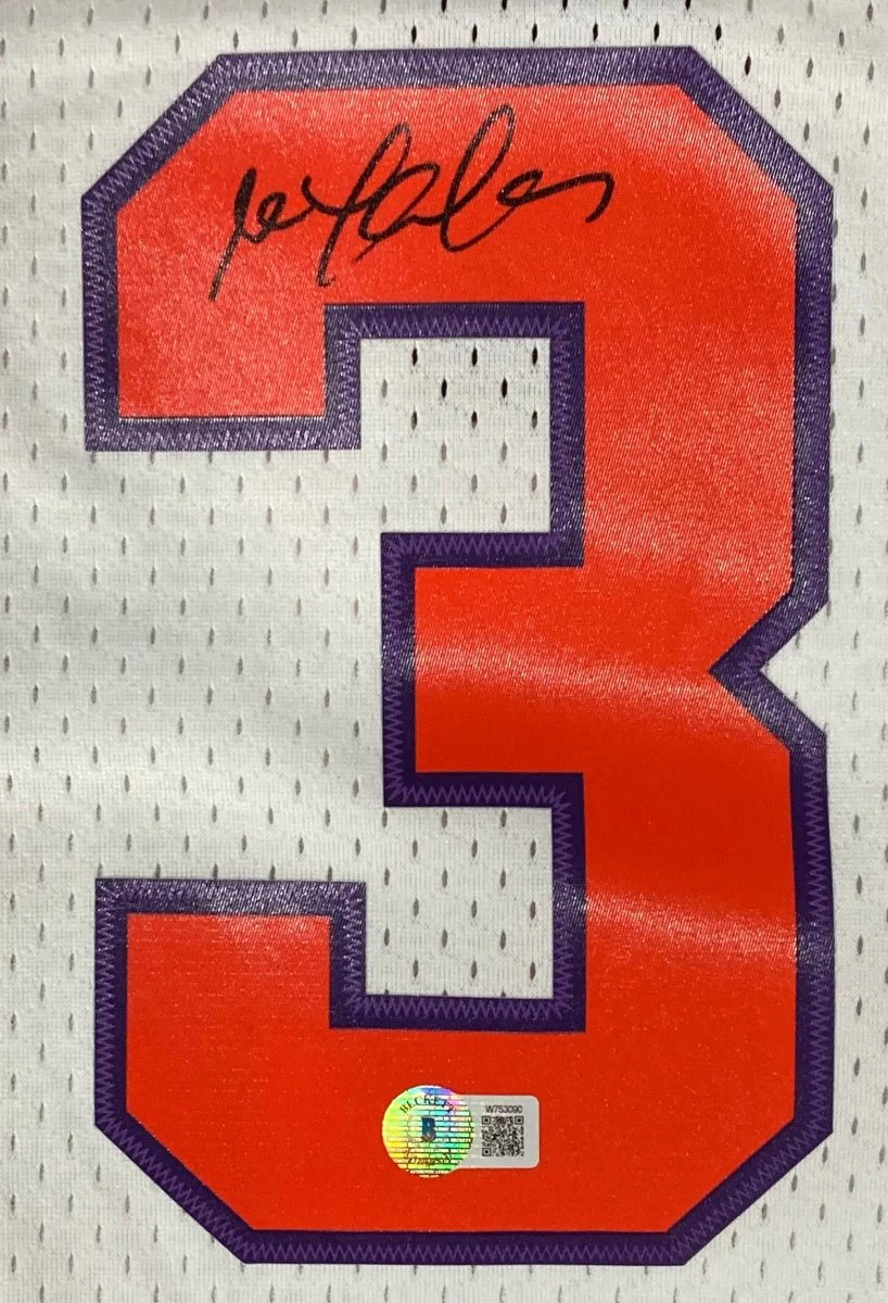 Stephon Marbury Signed Phoenix Suns 2002/03 M&N HWC Swingman Jersey BAS ITP - Image 2