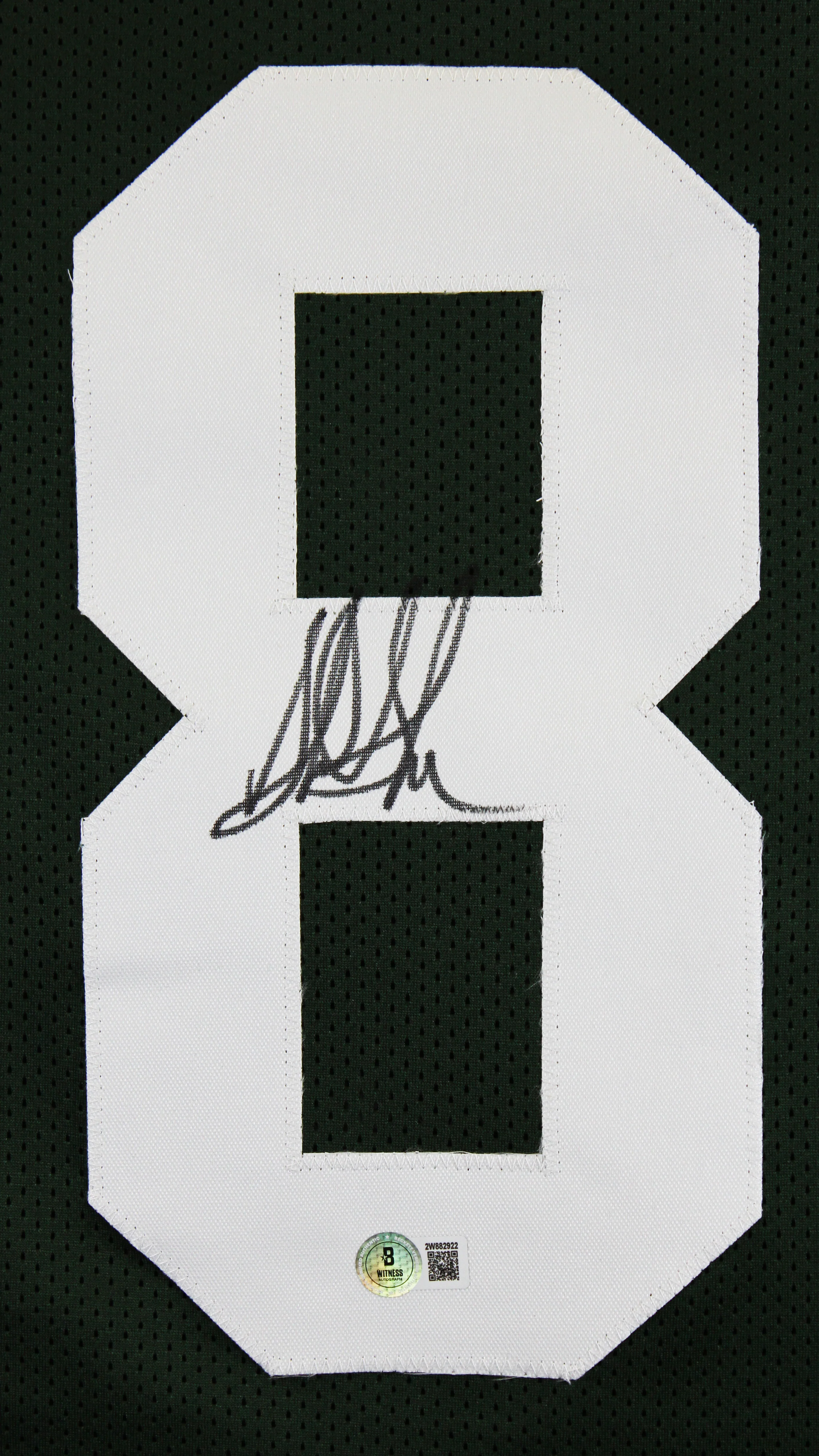 Sterling Sharpe Authentic Signed Green Pro Style Jersey BAS Witnessed - Image 3