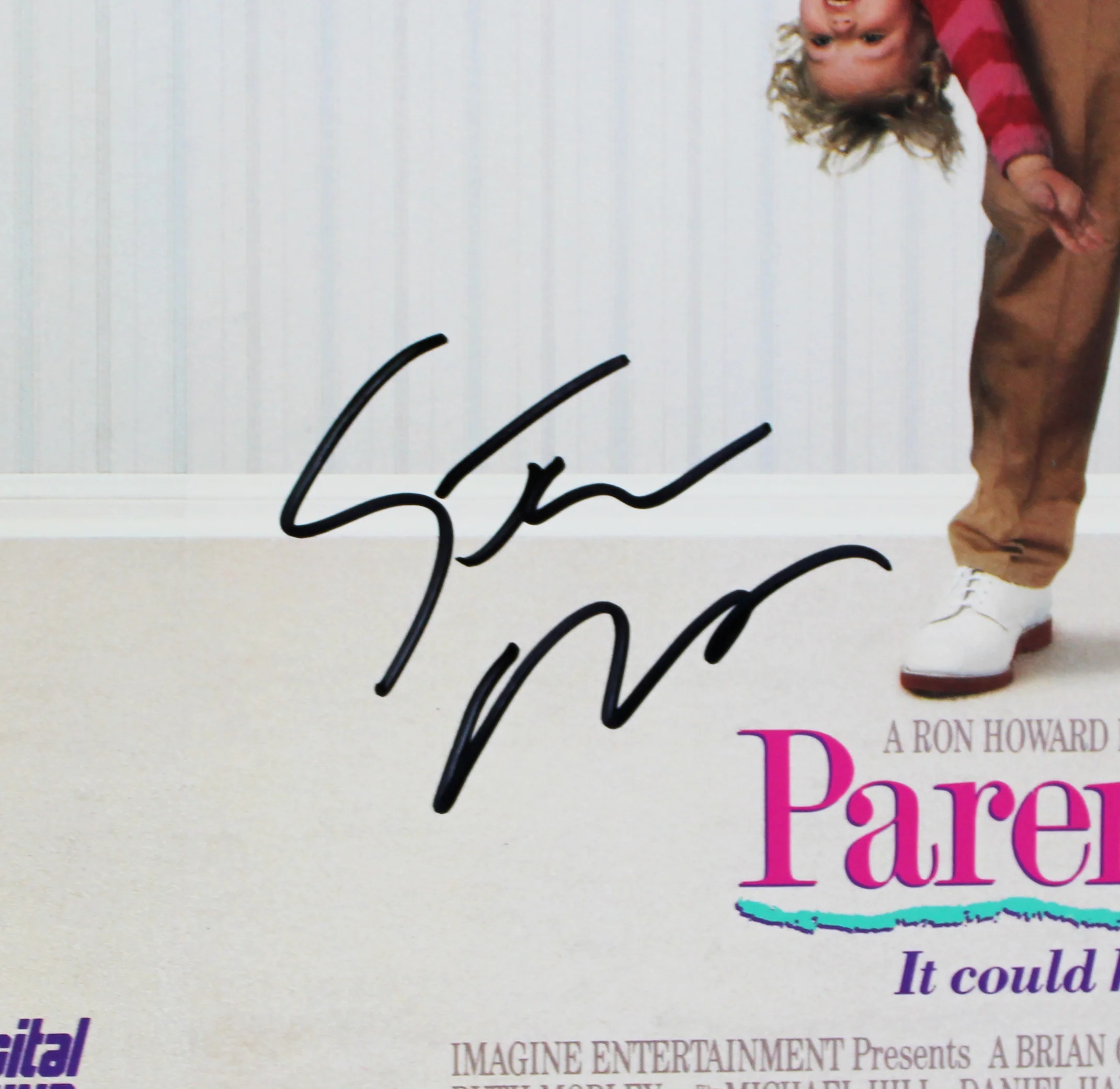 Steve Martin Authentic Signed Parenthood Laserdisc Cover w/o Disk BAS #BM04408 - Image 3