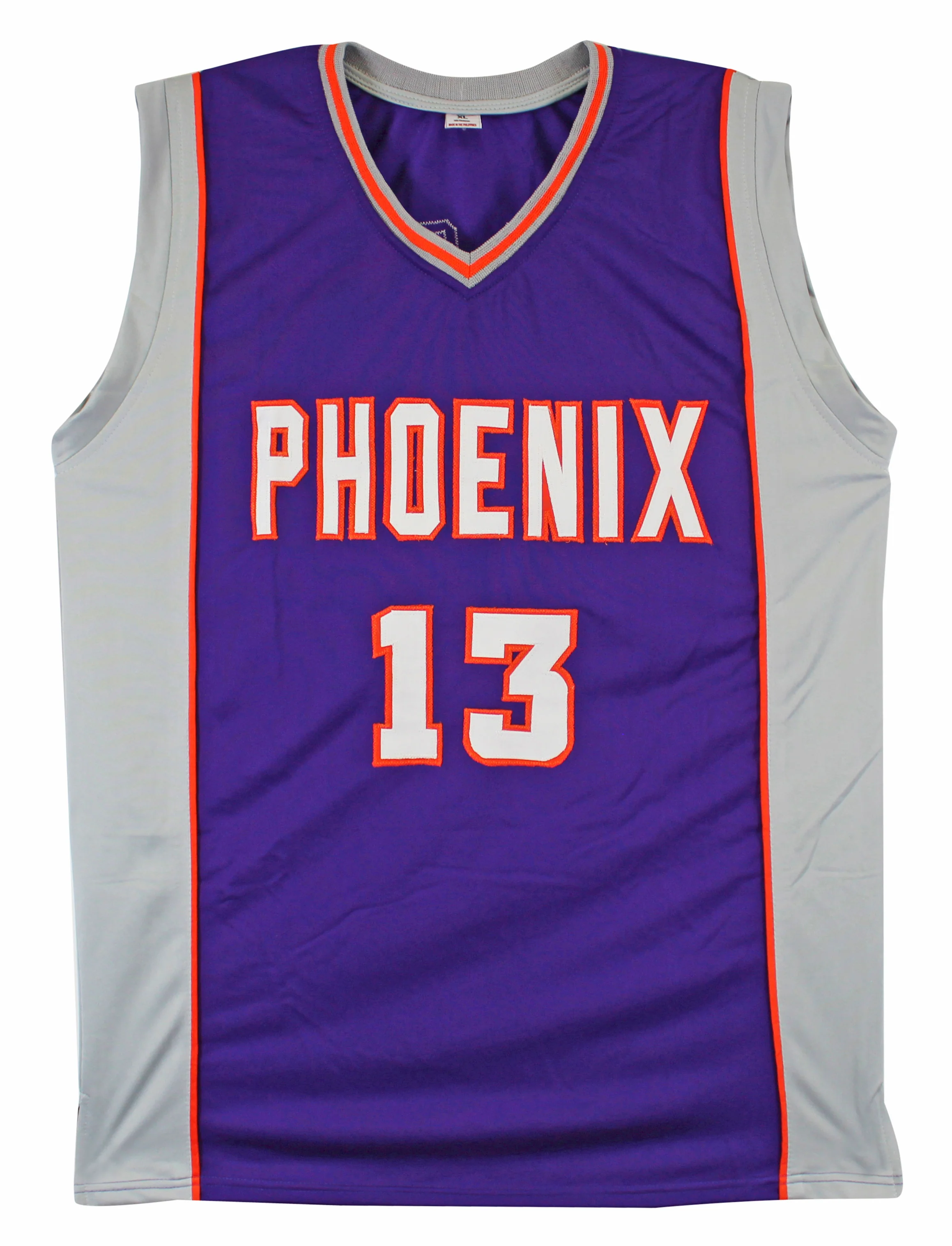 Steve Nash Authentic Signed Purple Pro Style Jersey Autographed BAS Witnessed - Image 4