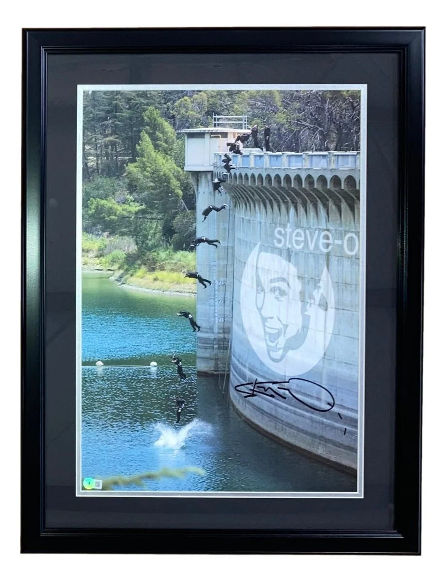 Steve-O Signed Framed 16x20 Jackass Photo BAS - Image 6