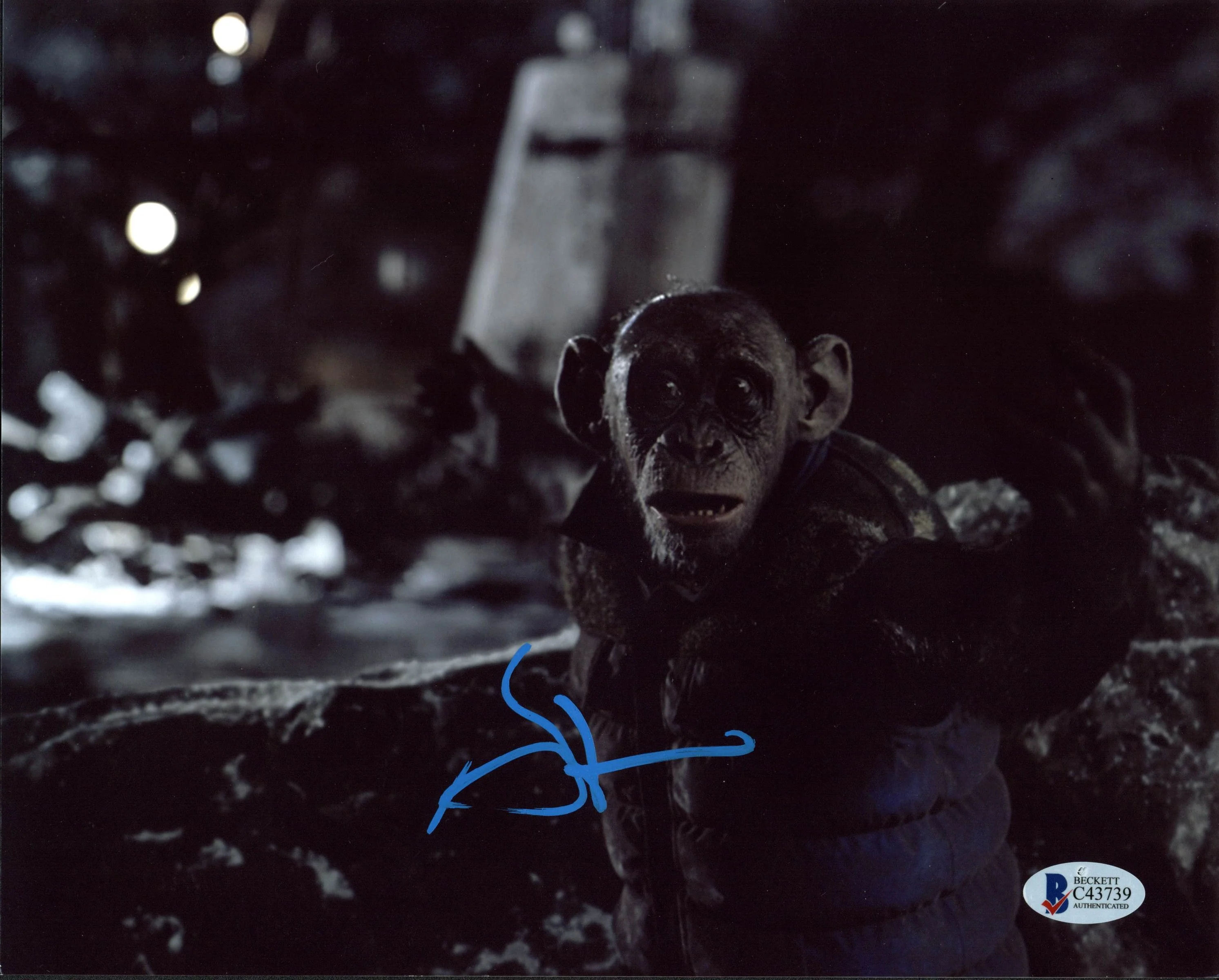 Steve Zahn Planet of the Apes Authentic Signed 8x10 Photo BAS #C43739 - Image 2