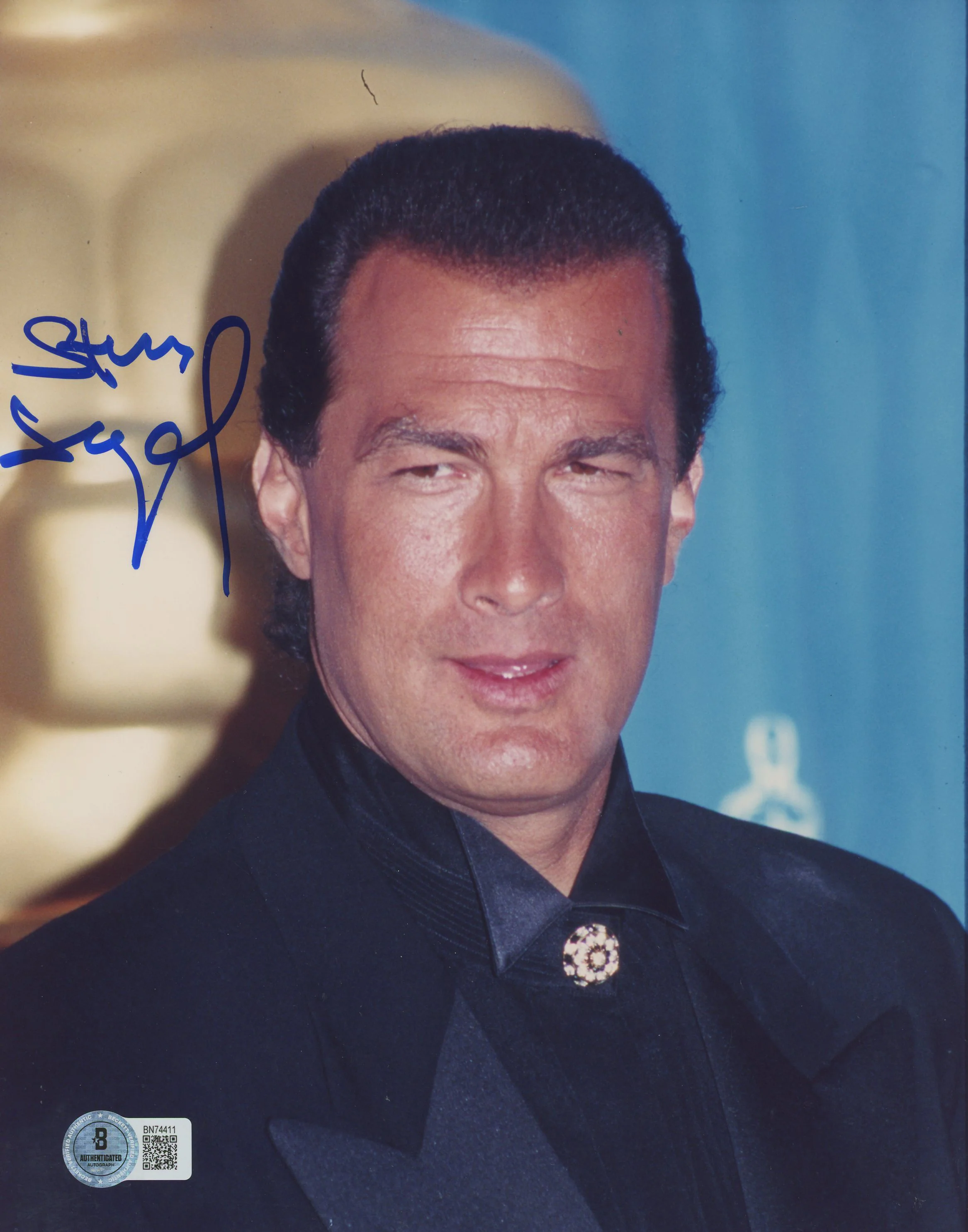 Steven Seagal Above the Law Authentic Signed 8x10 Photo Autographed BAS #BN74411 - Image 2