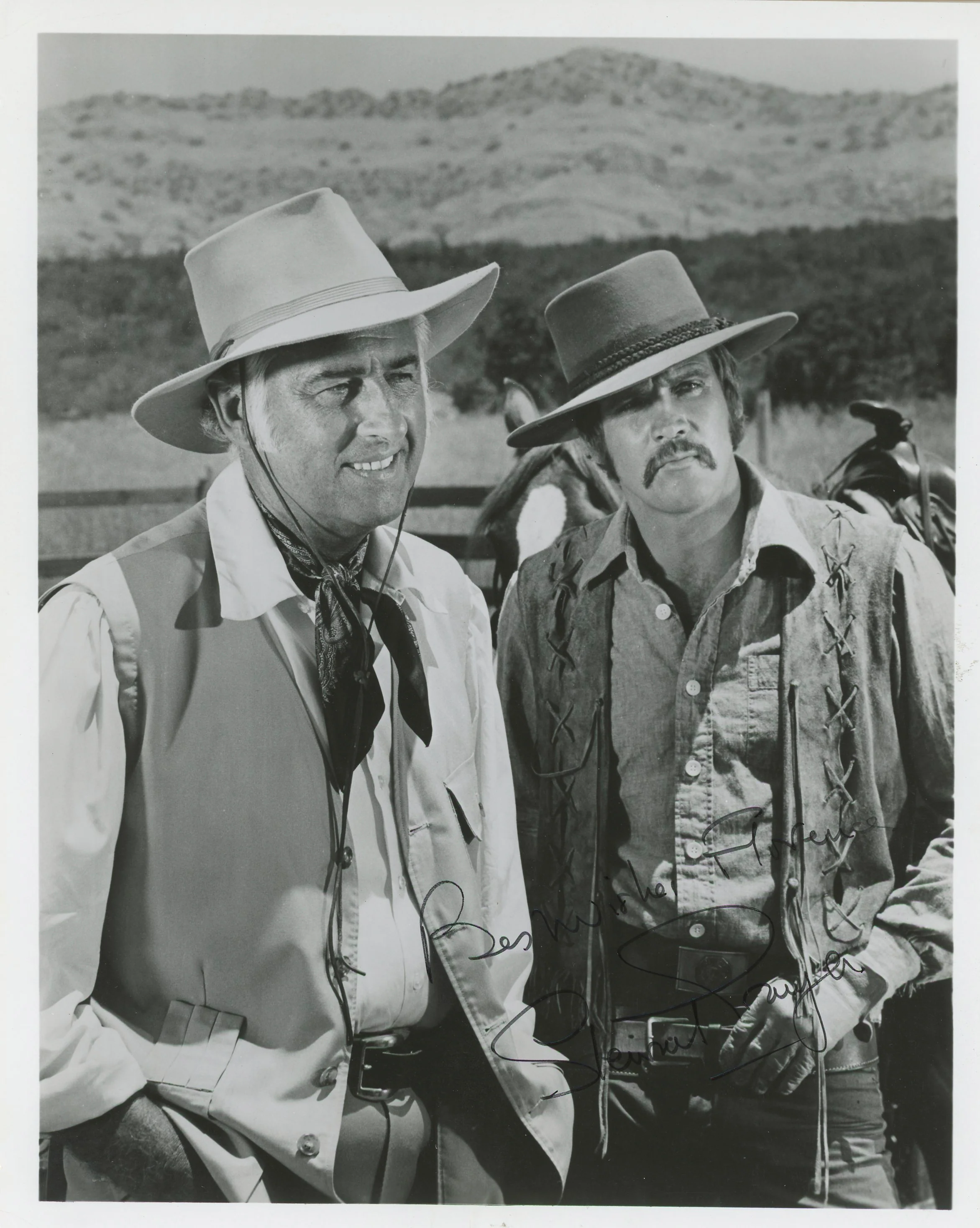 Stewart Granger Scaramouche "Best Wishes Florence" Signed 8x10 Photo BAS BN29214 - Image 2