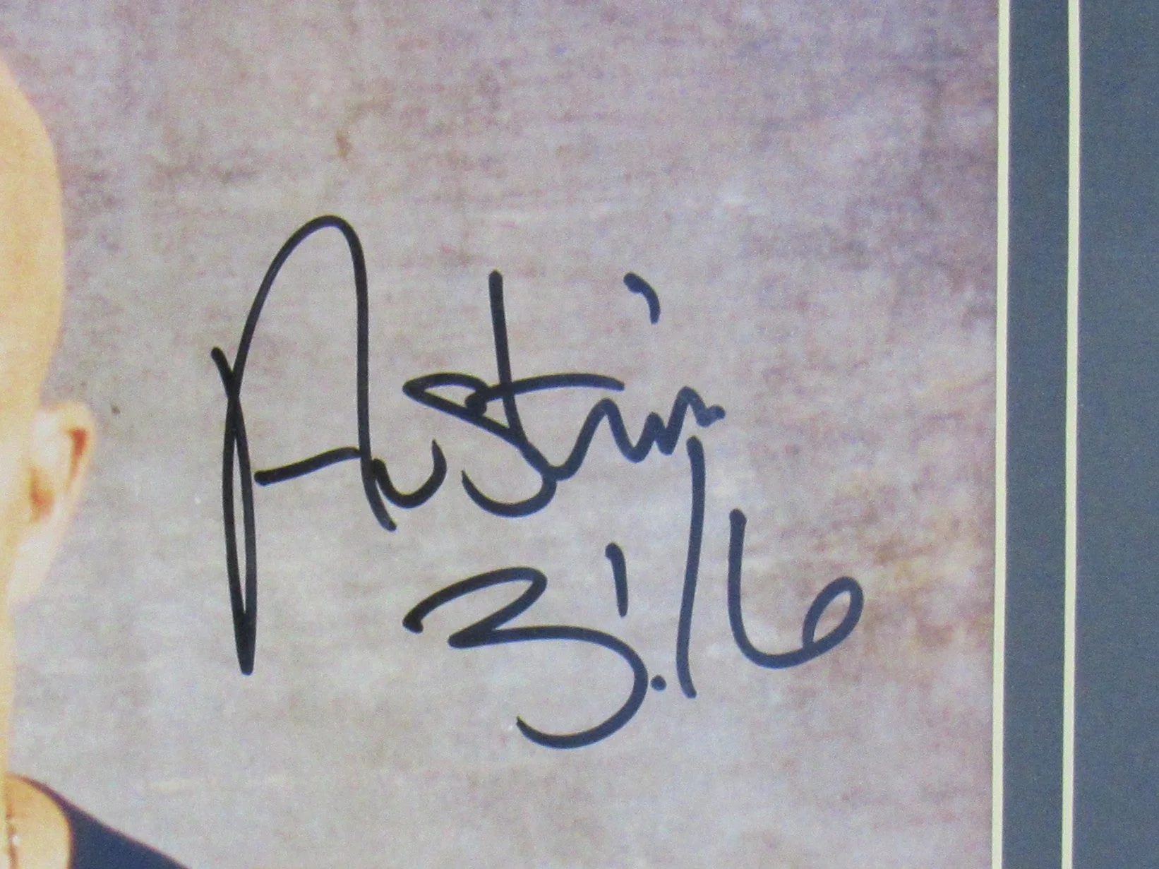 Stone Cold Steve Austin Signed Framed 8x10 Photo Beckett Holo BH84593 - Image 2
