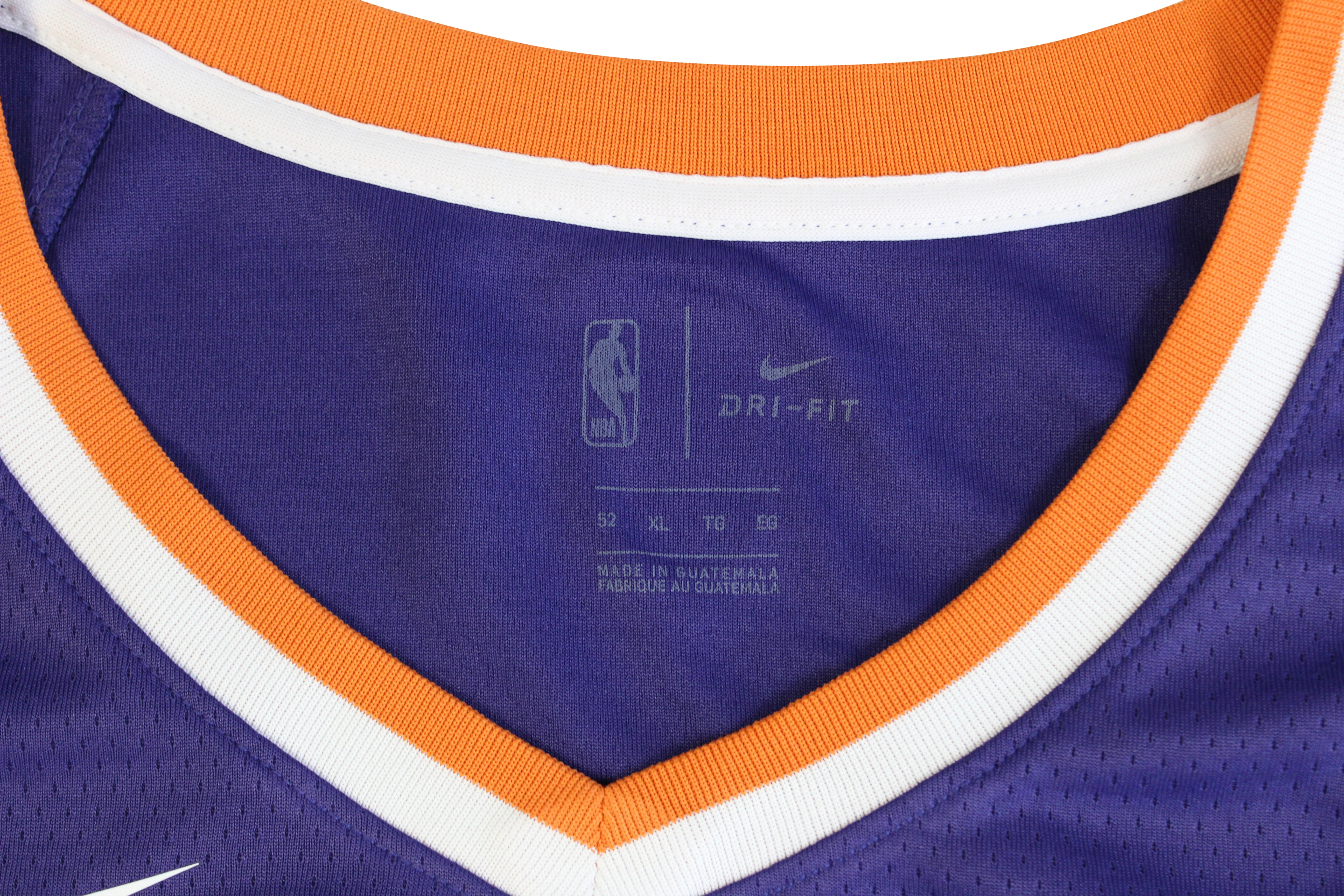 Suns DeAndre Ayton Purple Nike Swingman Size 52 Jersey Un-signed - Image 5