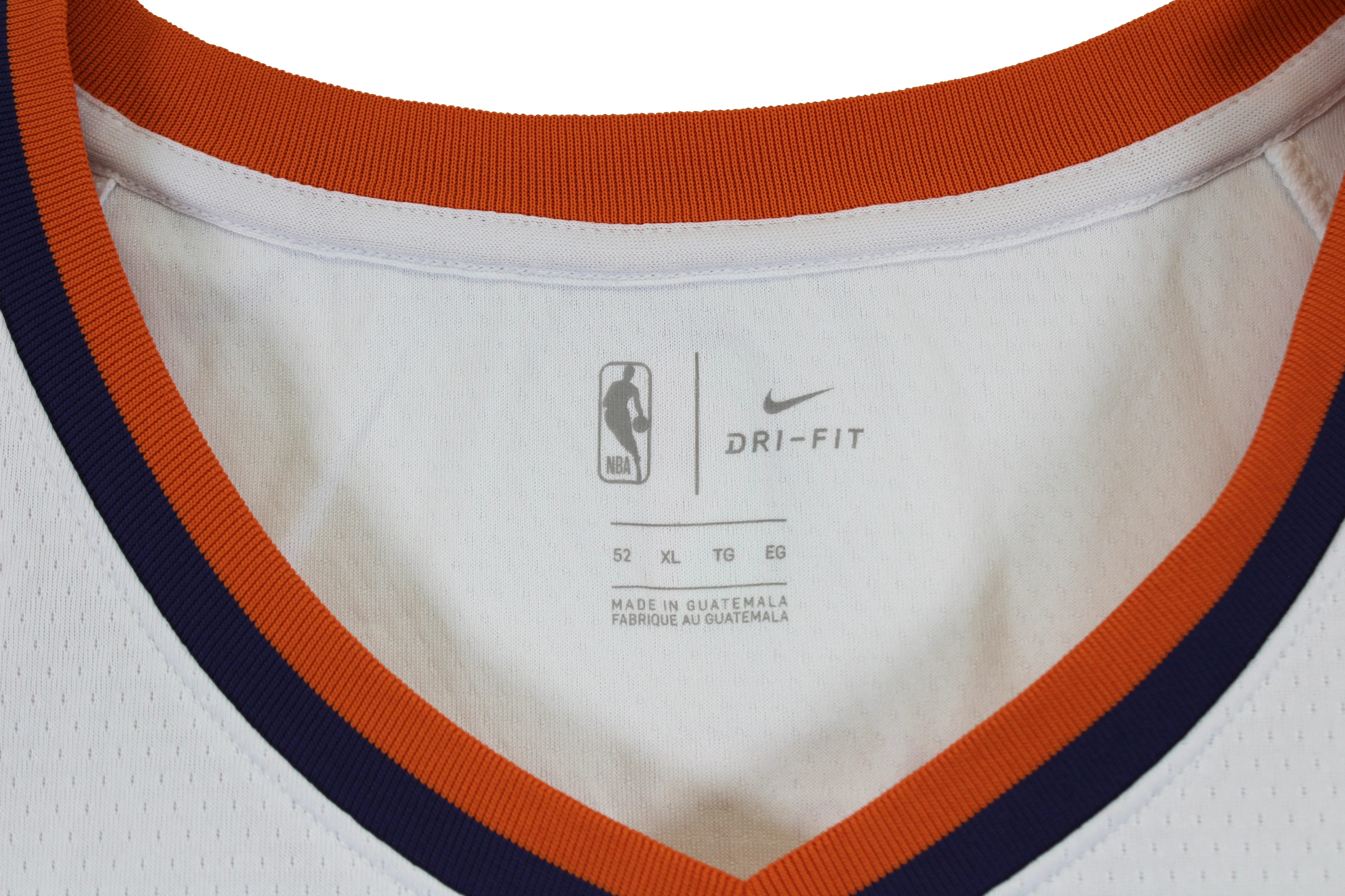 Suns DeAndre Ayton White Nike Swingman Size 52 Jersey Un-signed - Image 5