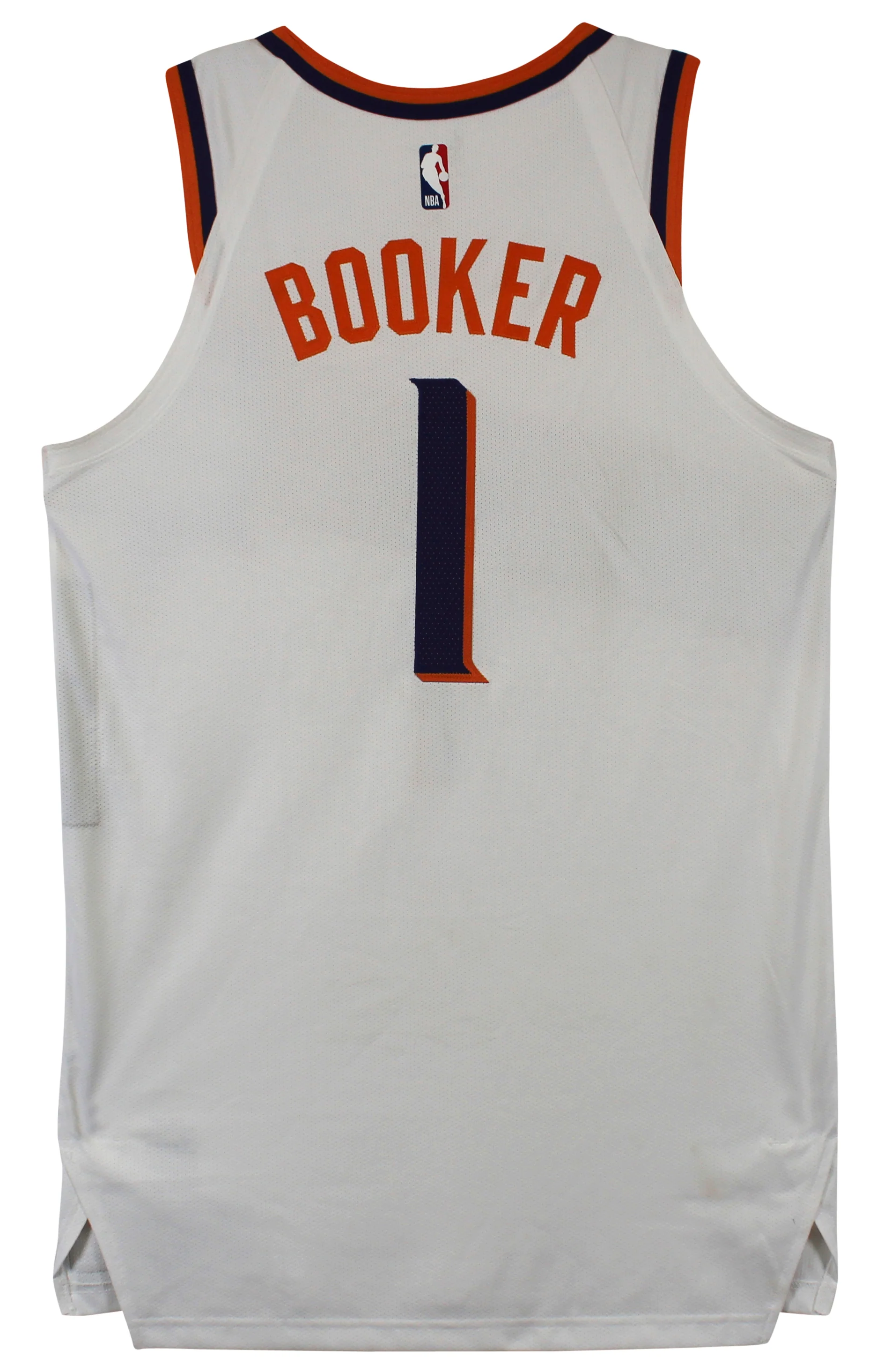 Suns Devin Booker Game Worn 11/19/23 Vs Utah White Nike Jersey Photomatched! RGU - Image 3