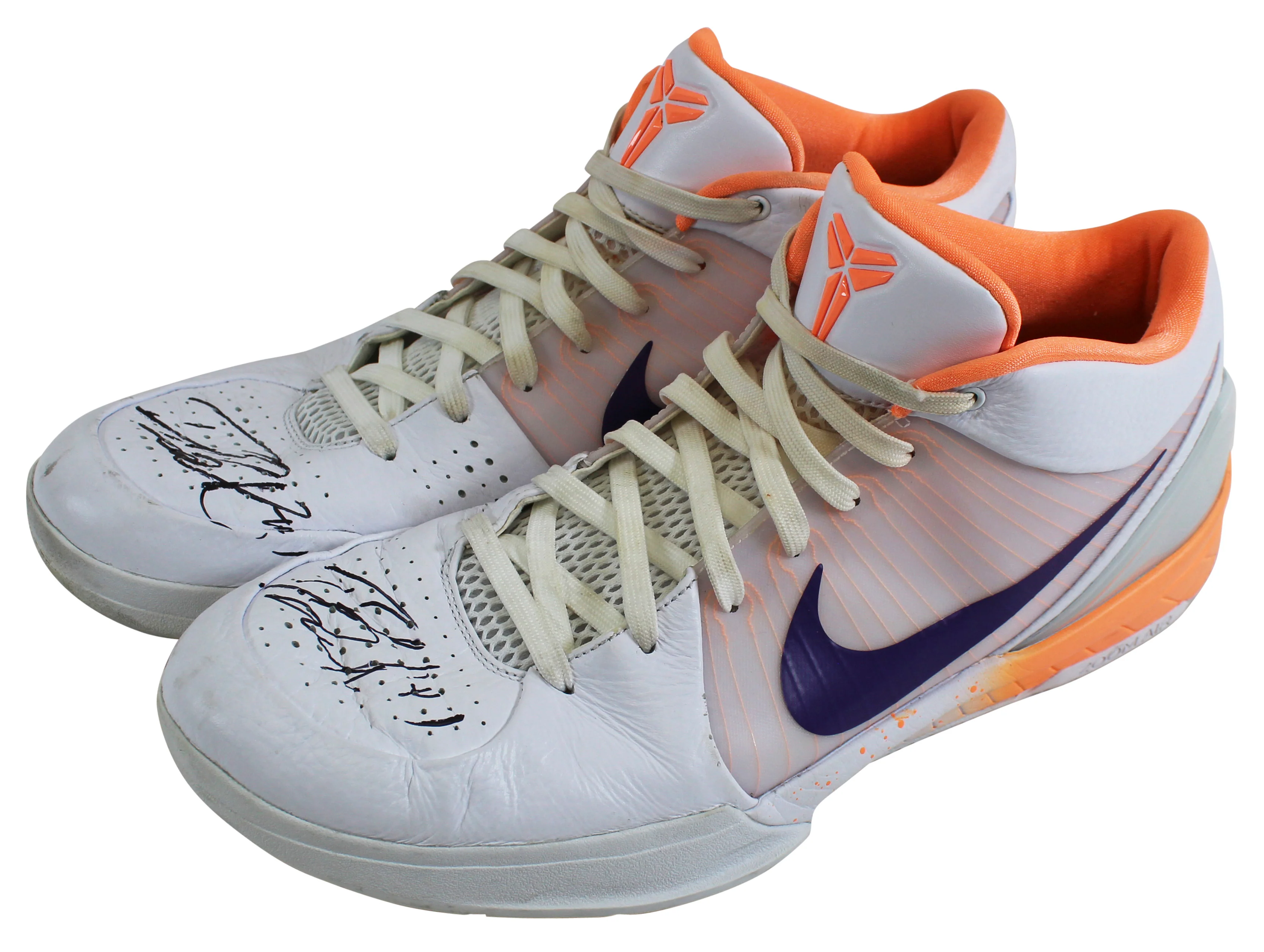 Suns Devin Booker Signed 2019-20 Game Used Nike Kobe IV Shoes BAS & Photomatched - Image 3