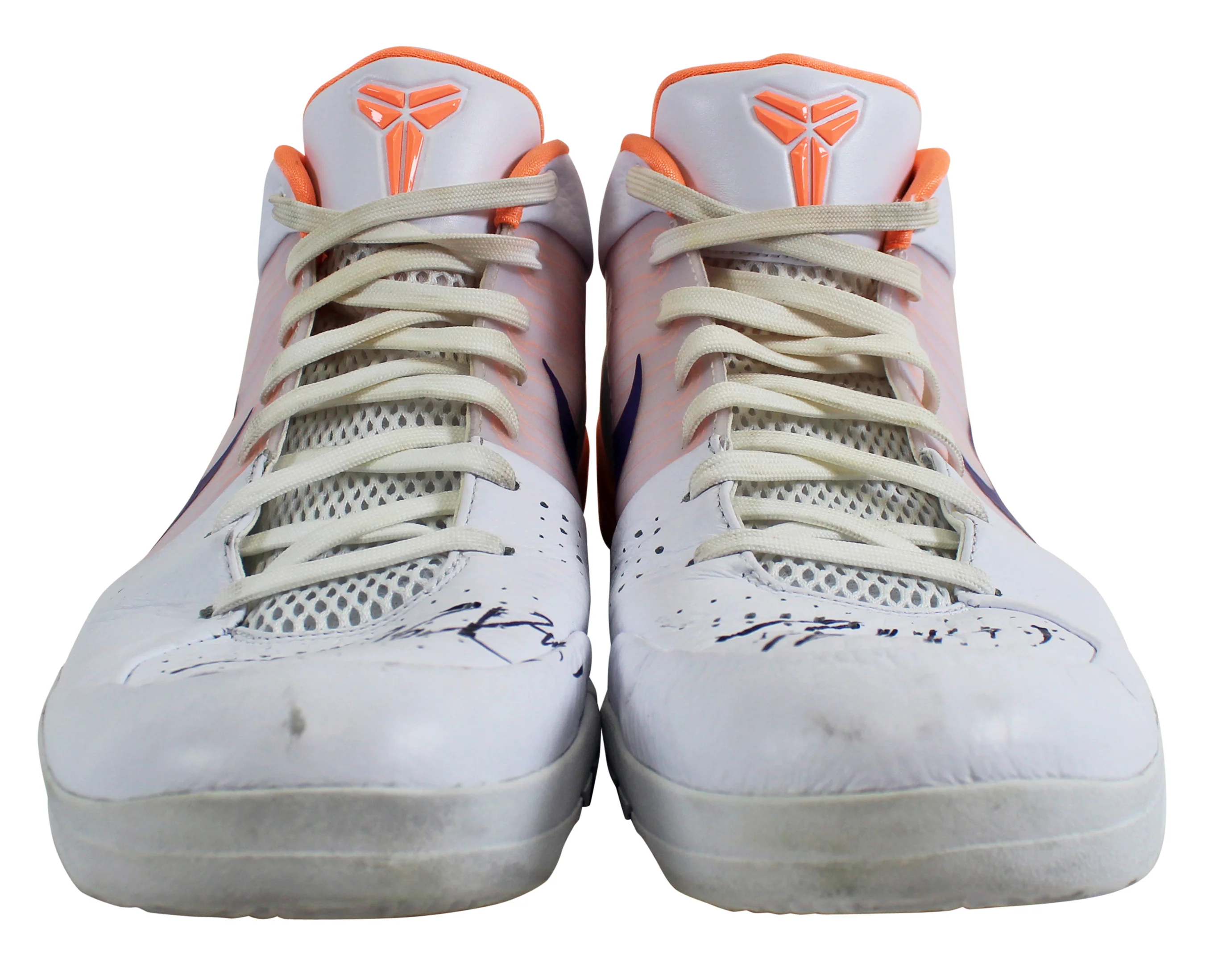 Suns Devin Booker Signed 2019-20 Game Used Nike Kobe IV Shoes BAS & Photomatched - Image 5